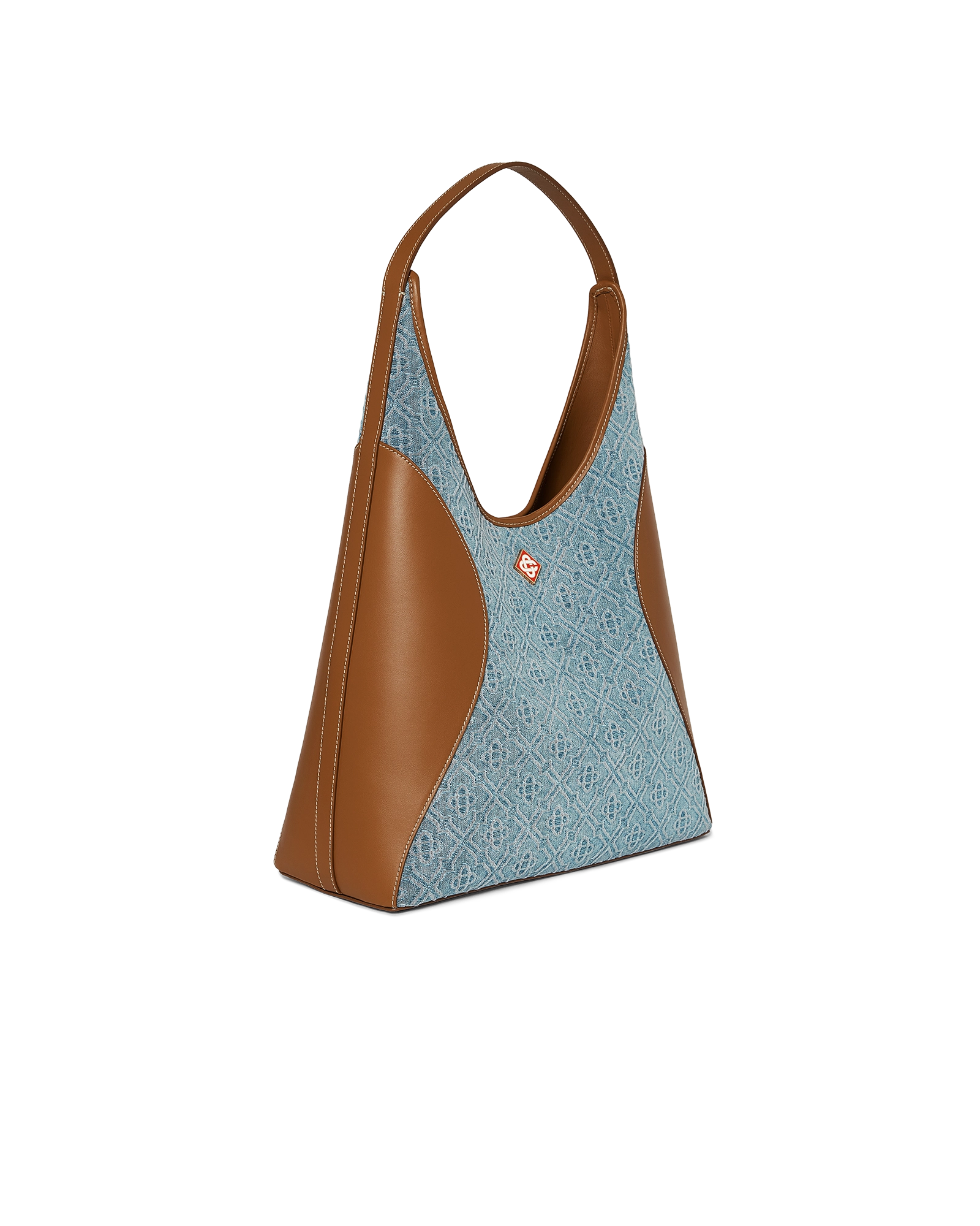 Monogram Denim Hobo Bag - 图片 2