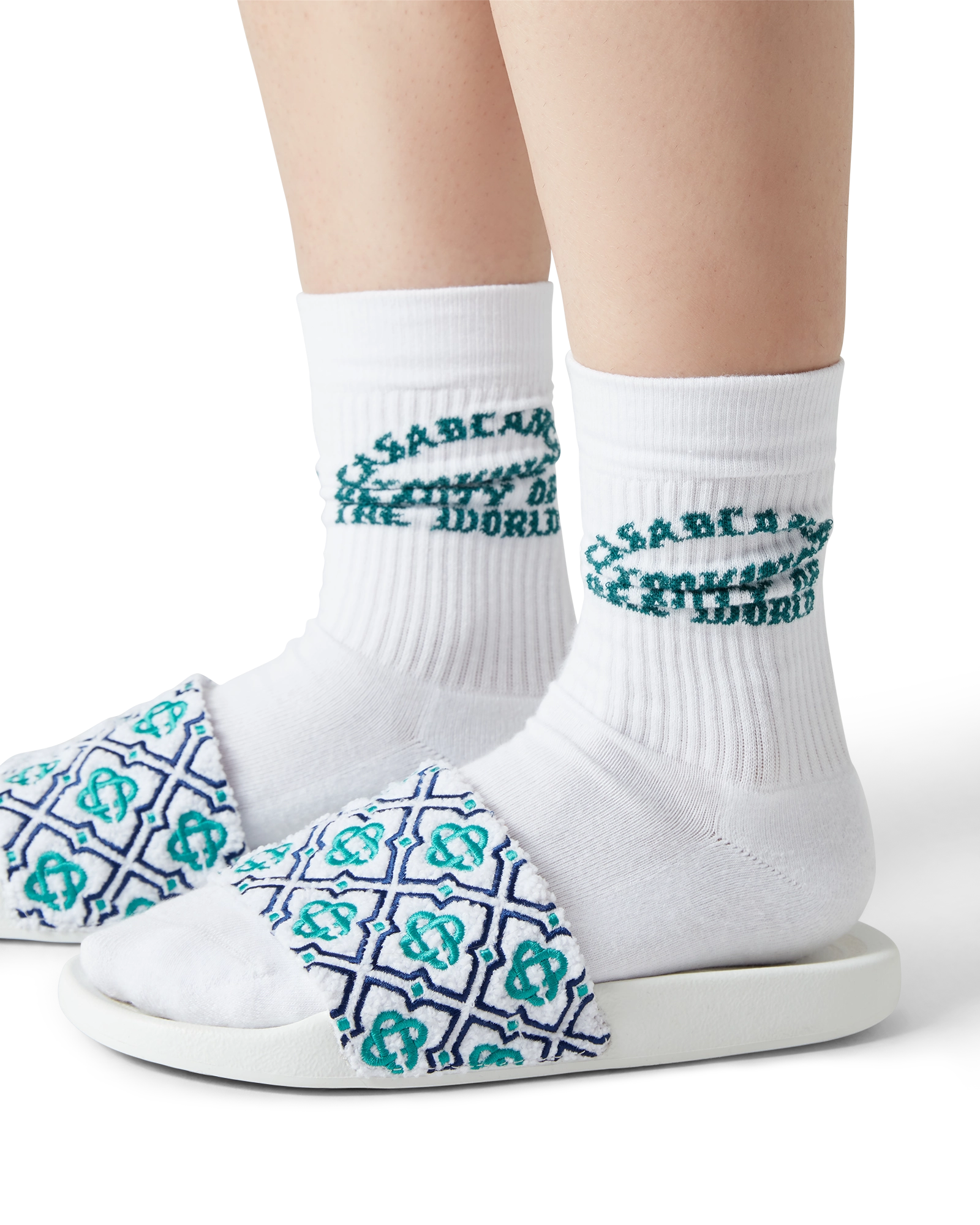 Women's Monogram Towelling Slider - 图片 5