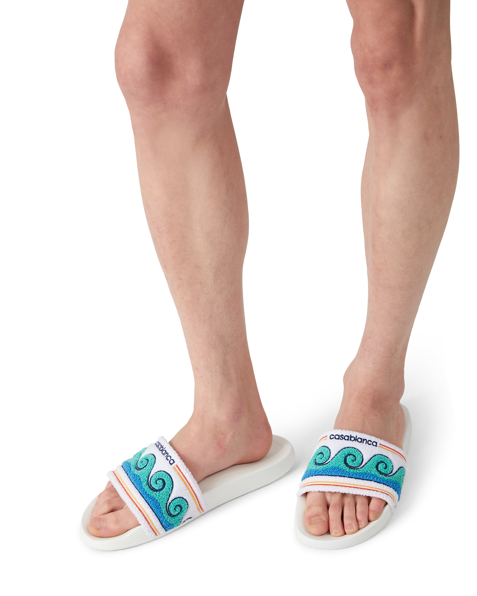 Men's Greco Wave Terry Slider - Image 4