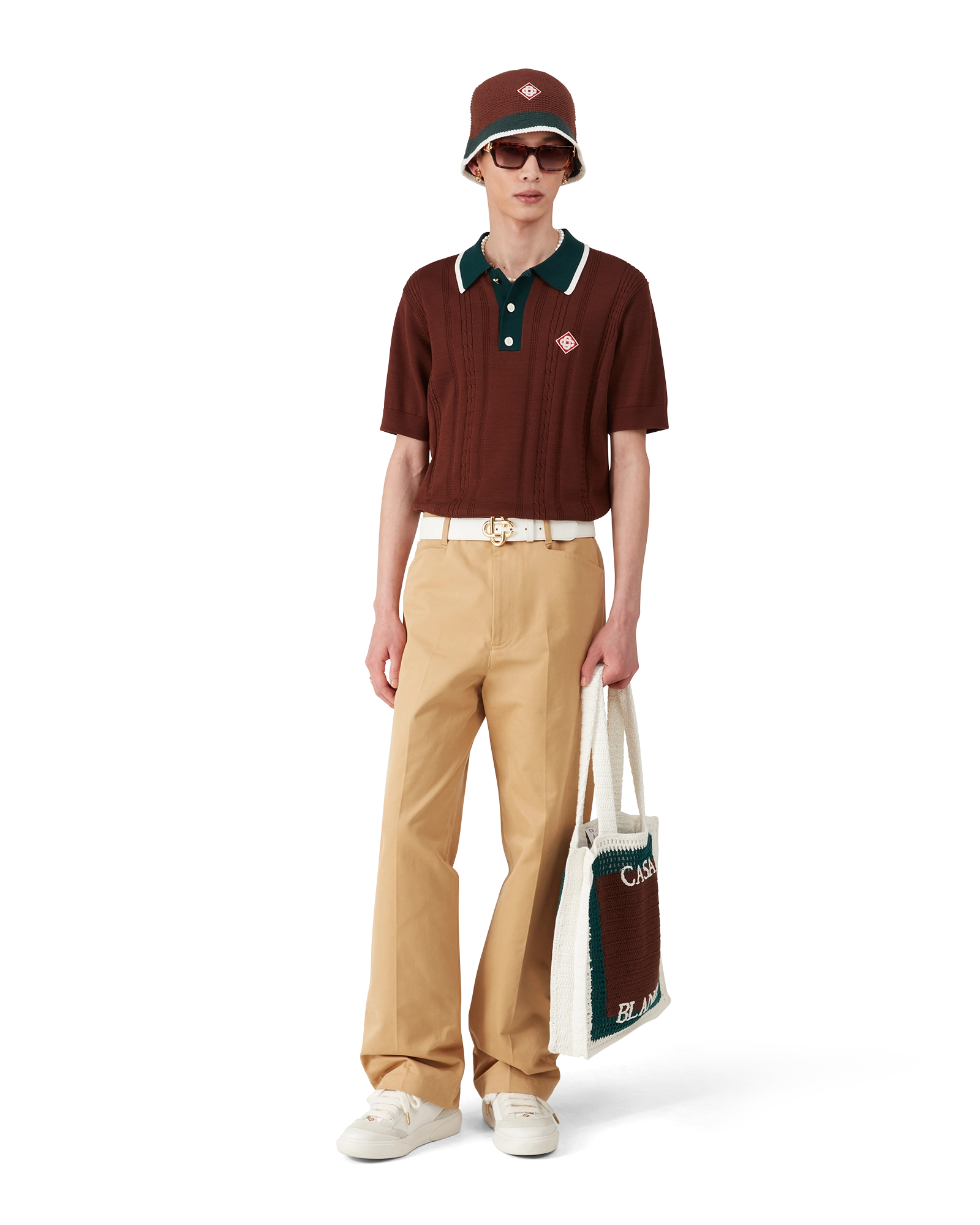 Stripe Crochet Hat - 图片 2