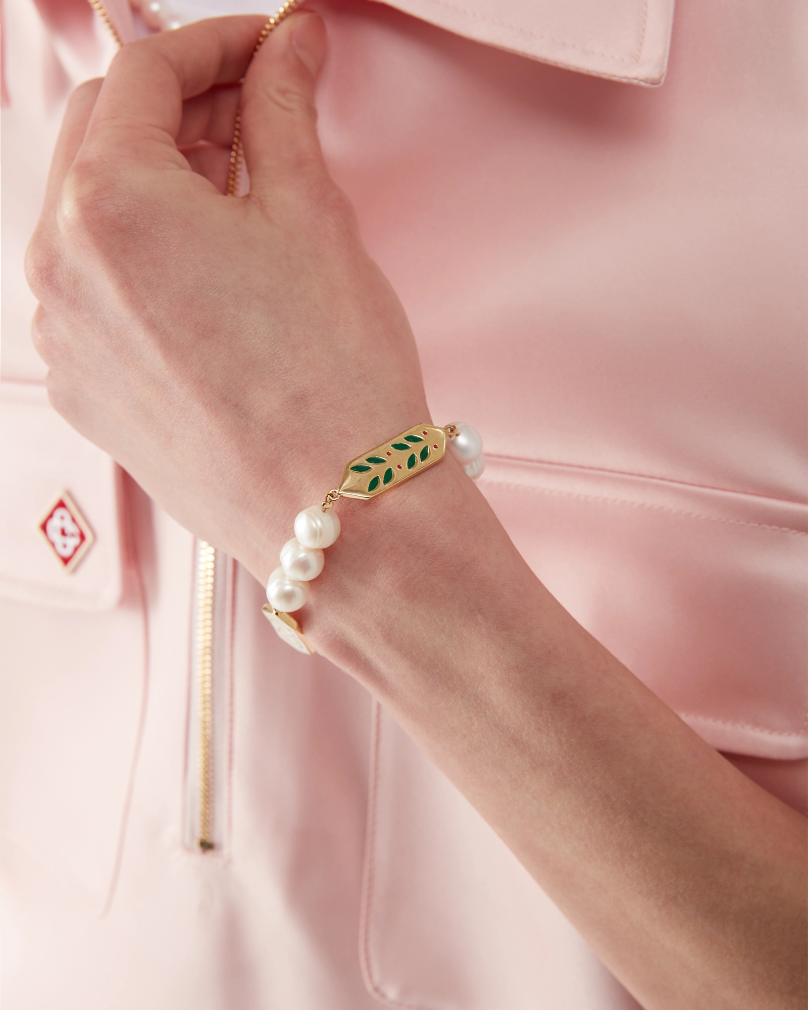 Laurel Pearl Bracelet - Image 2