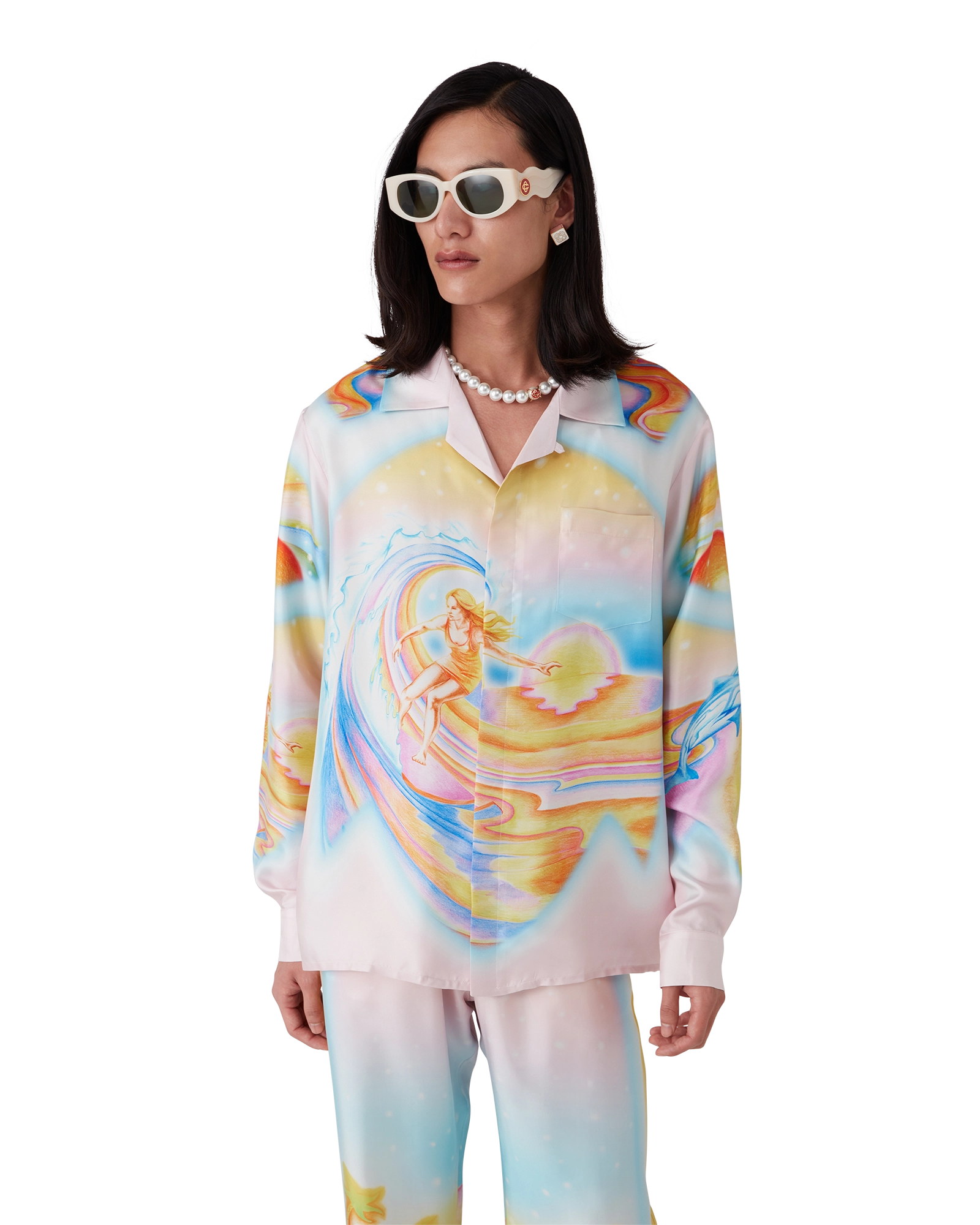 Monogram Logo Stud Earrings - 图片 3