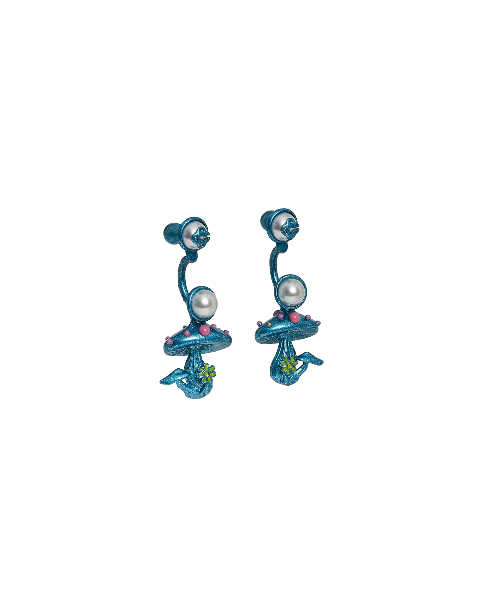 Mushroom Earrings - 图片 2