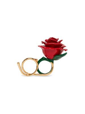 Rose Double Ring