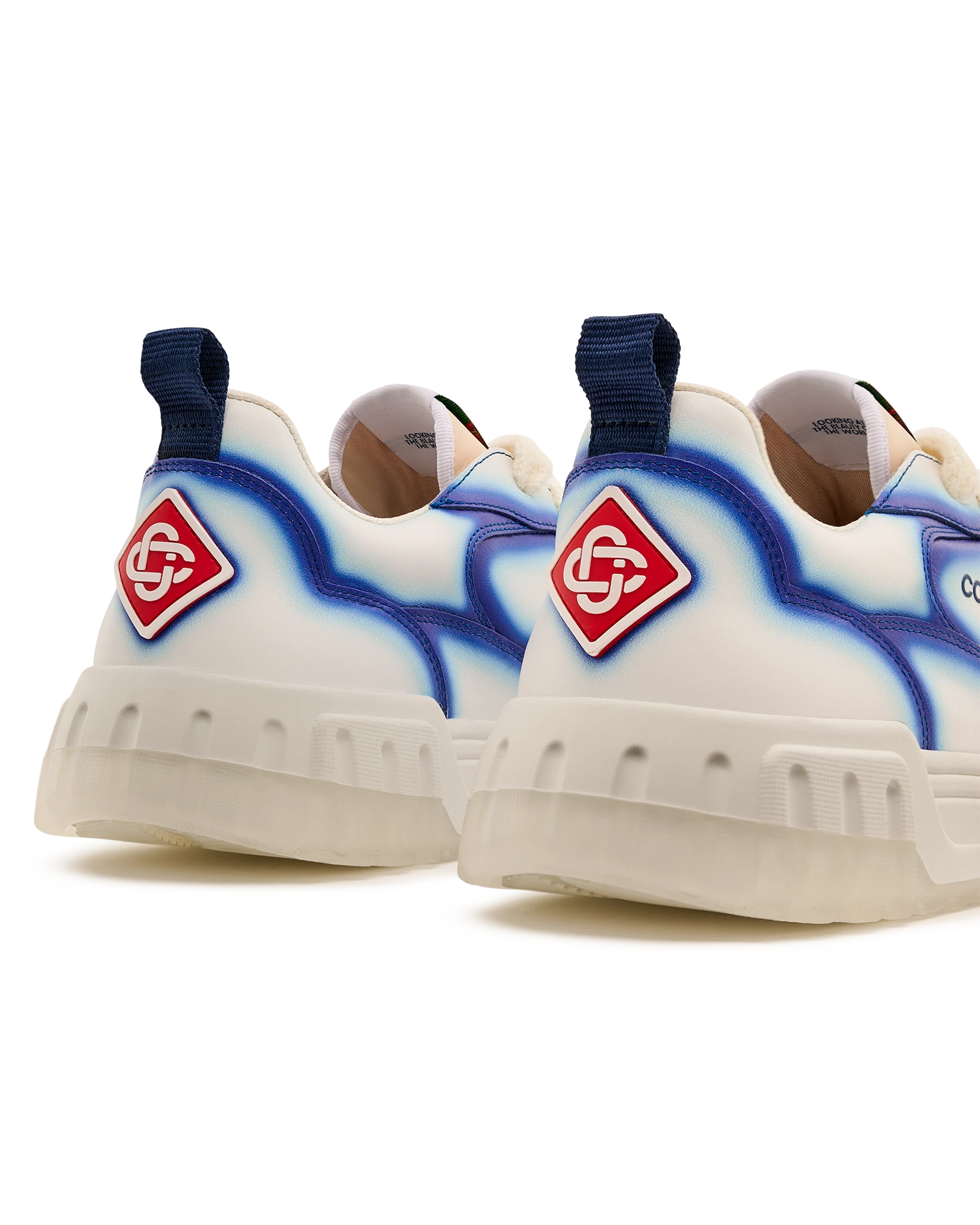 Women's Court Blue Fade Sneaker - 图片 15