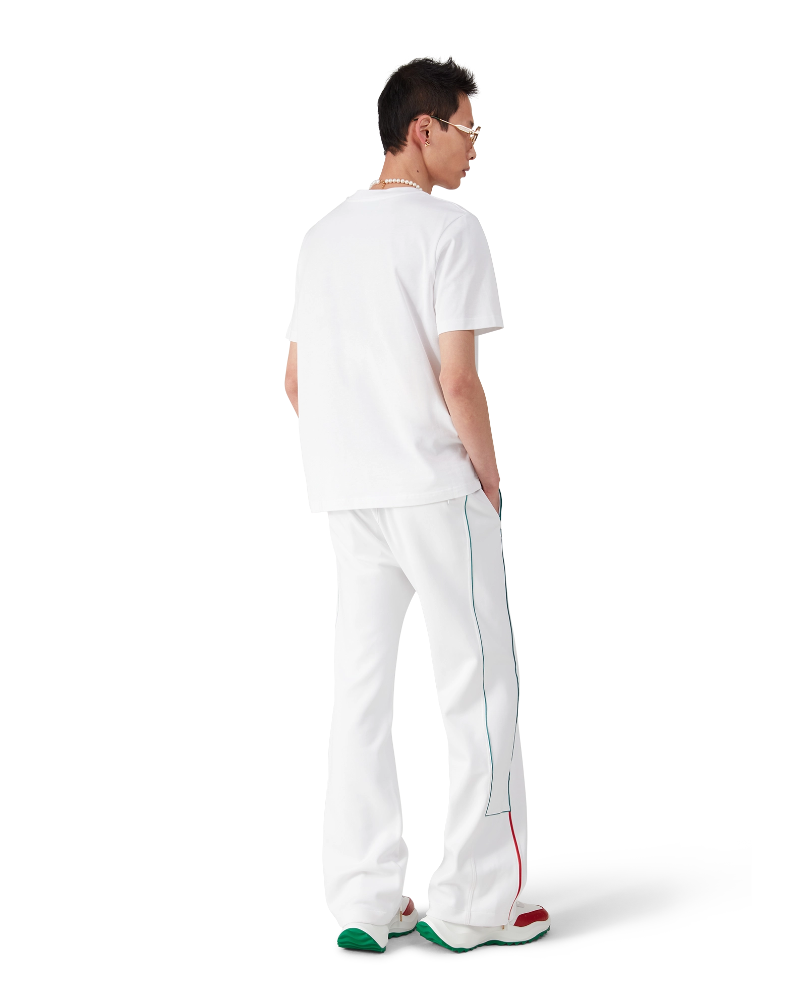 Men's Atlantis Red Ostrich Sneakers - 图片 6