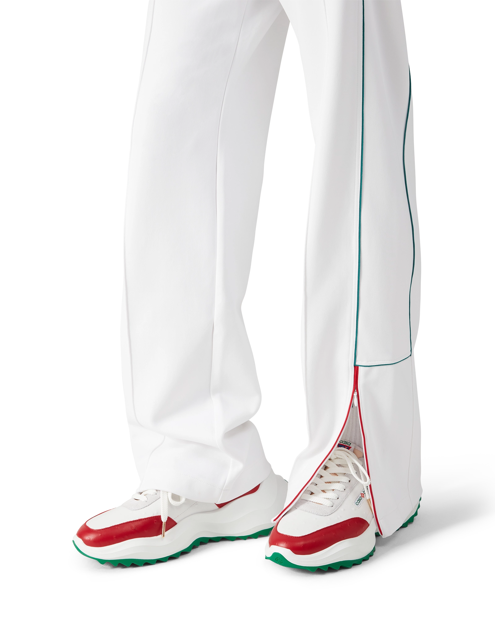 Men's Atlantis Red Ostrich Sneakers - 图片 5