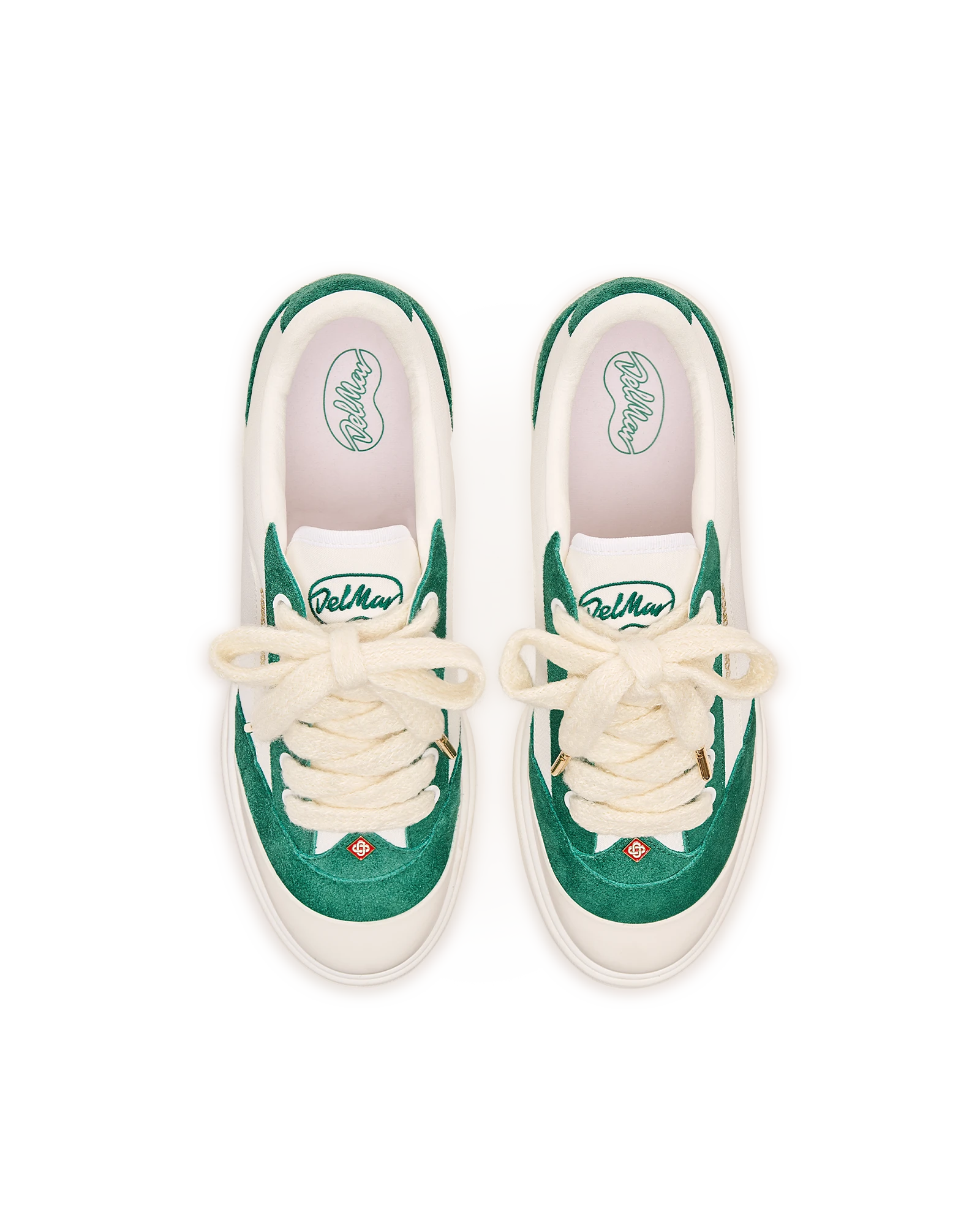 Men's Del Mar White & Green Sneaker - 图片 4