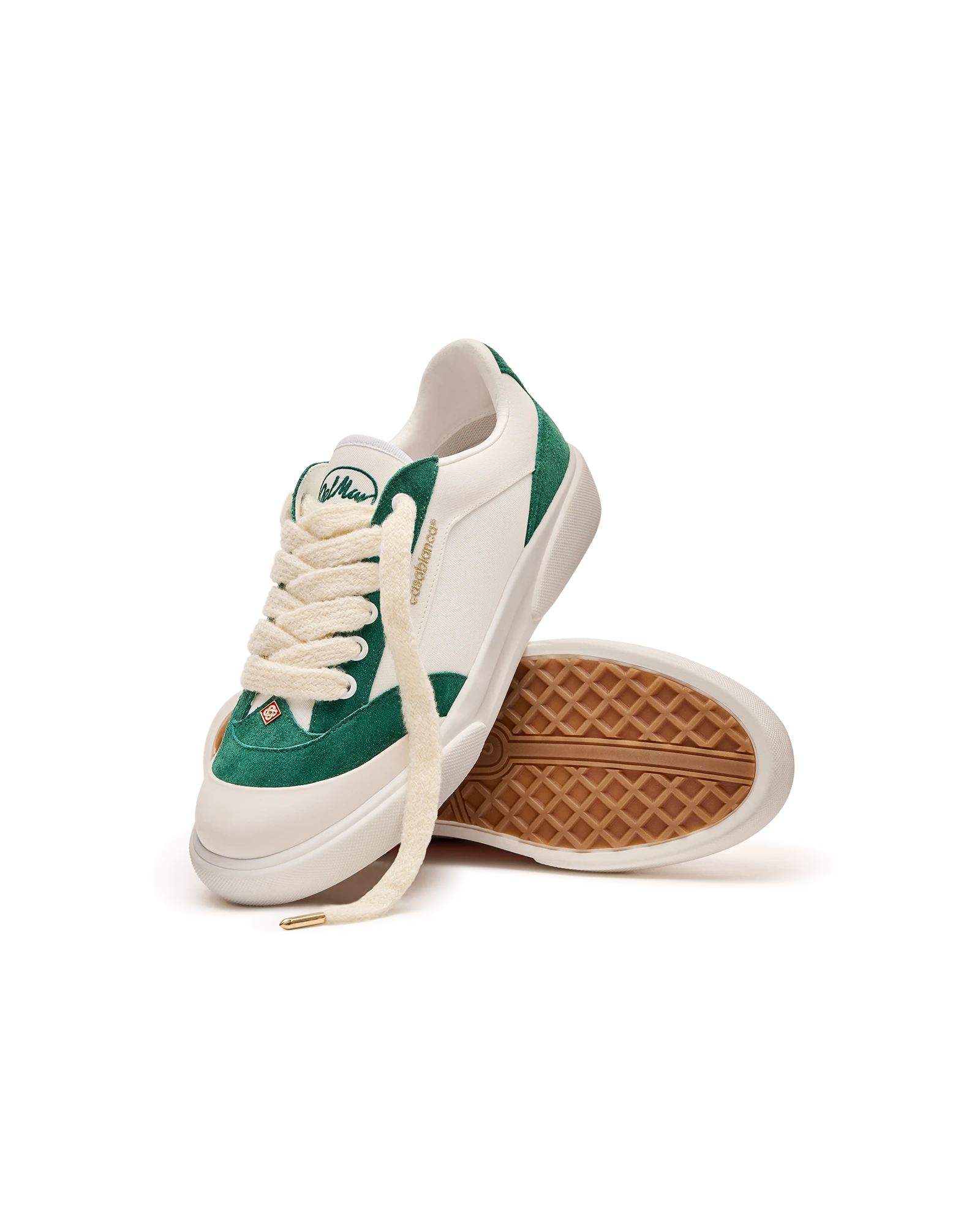 Men's Del Mar White & Green Sneaker - 图片 14