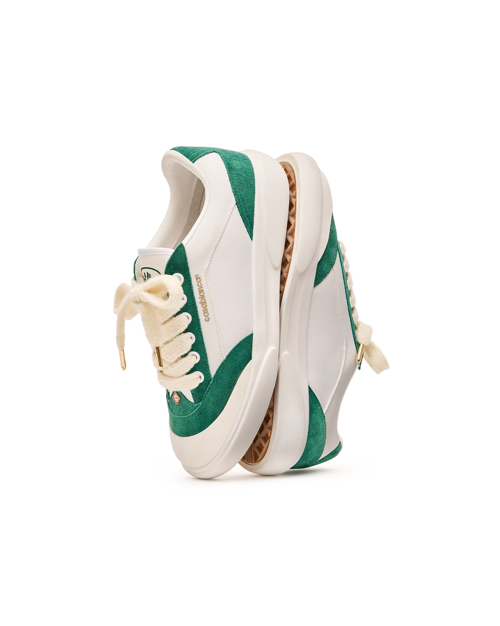 Men's Del Mar White & Green Sneaker - 图片 7