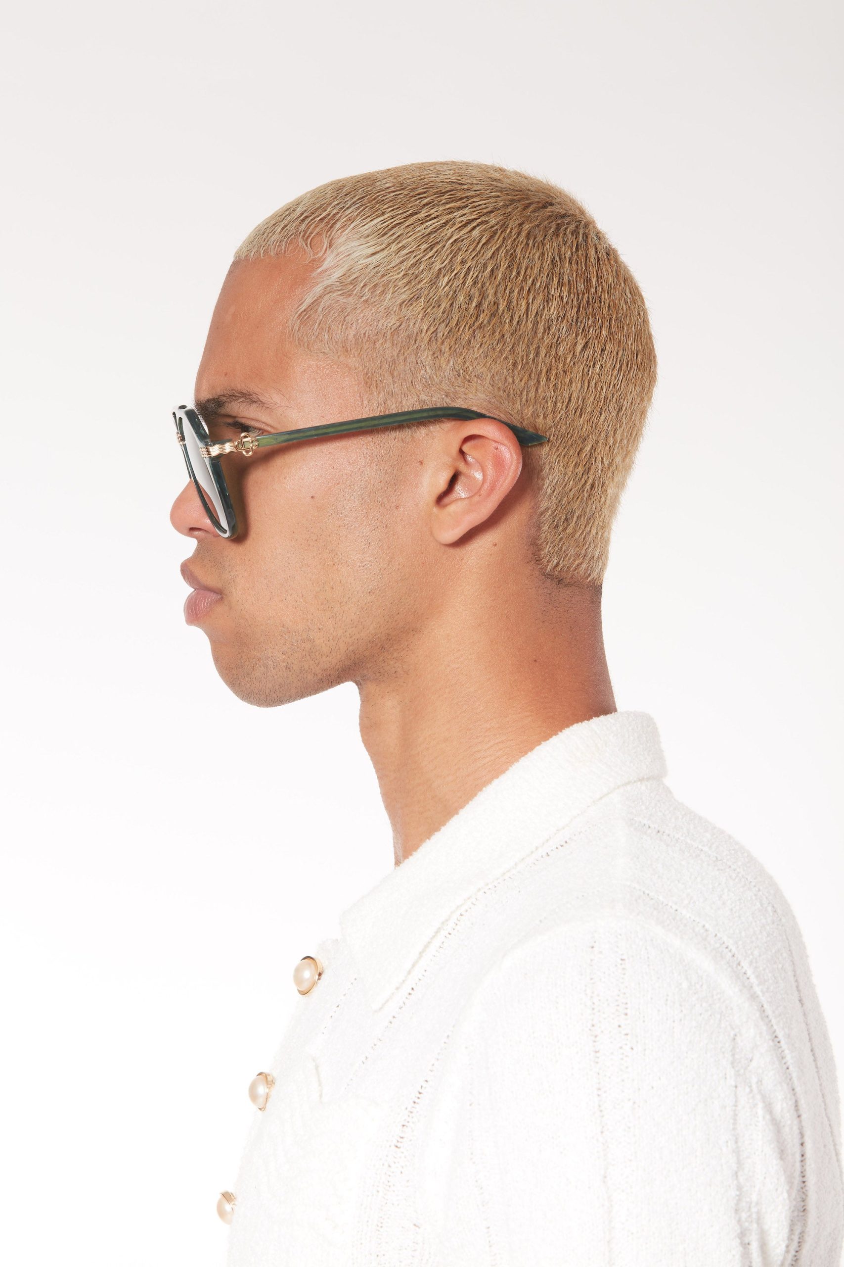 Rajio Green & Gold Sunglasses - 图片 4