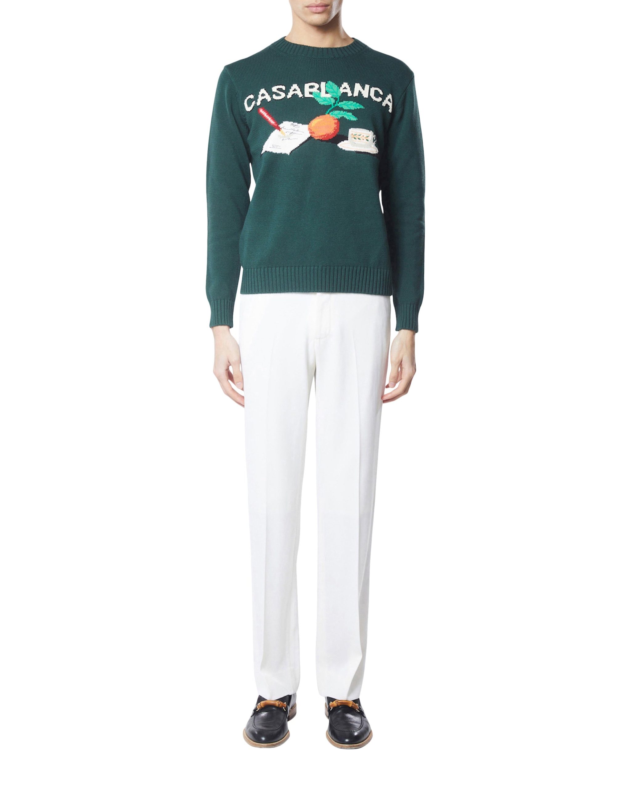 Orange Print Jumper - 图片 2