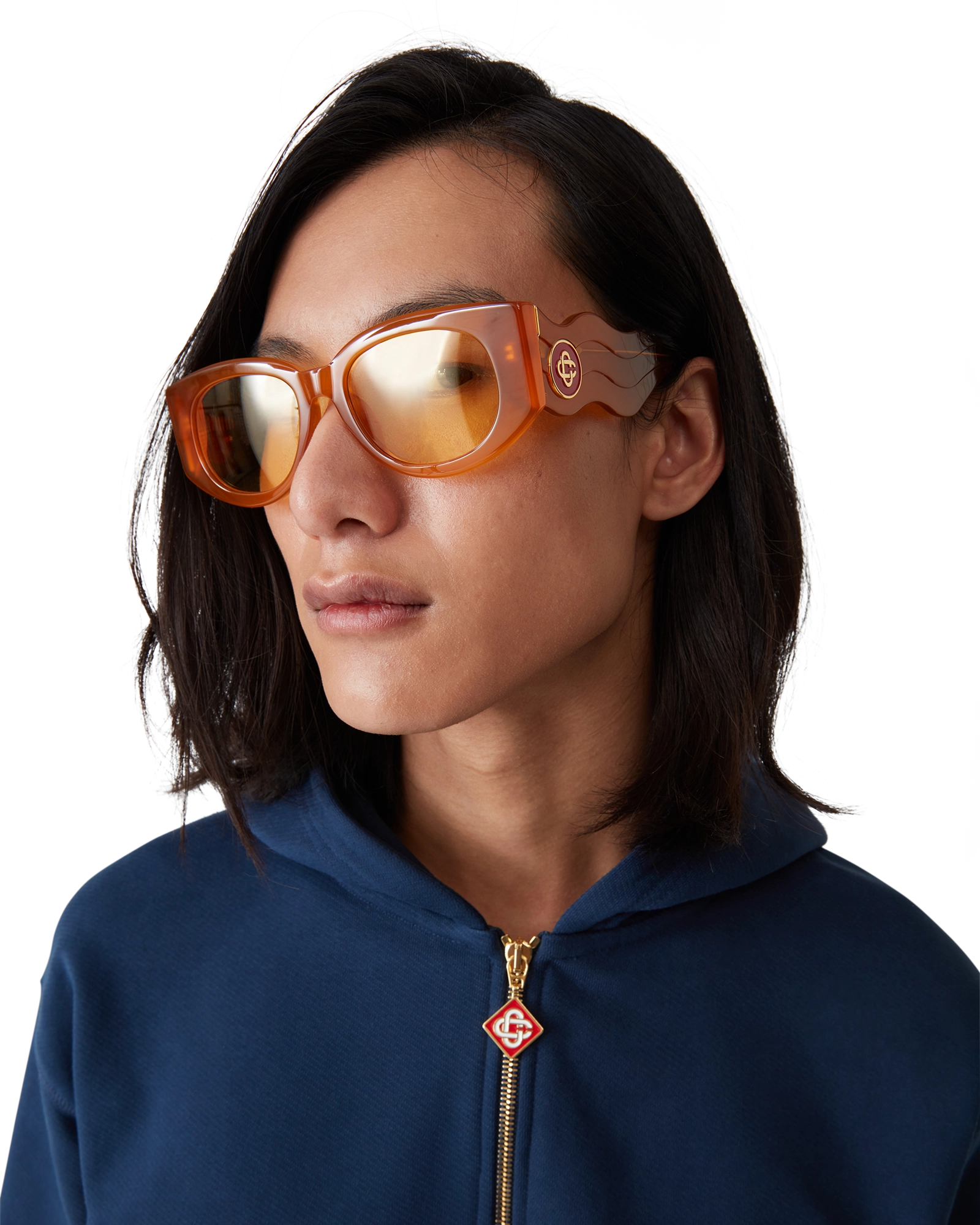 Orange The Memphis Sunglasses - Image 3
