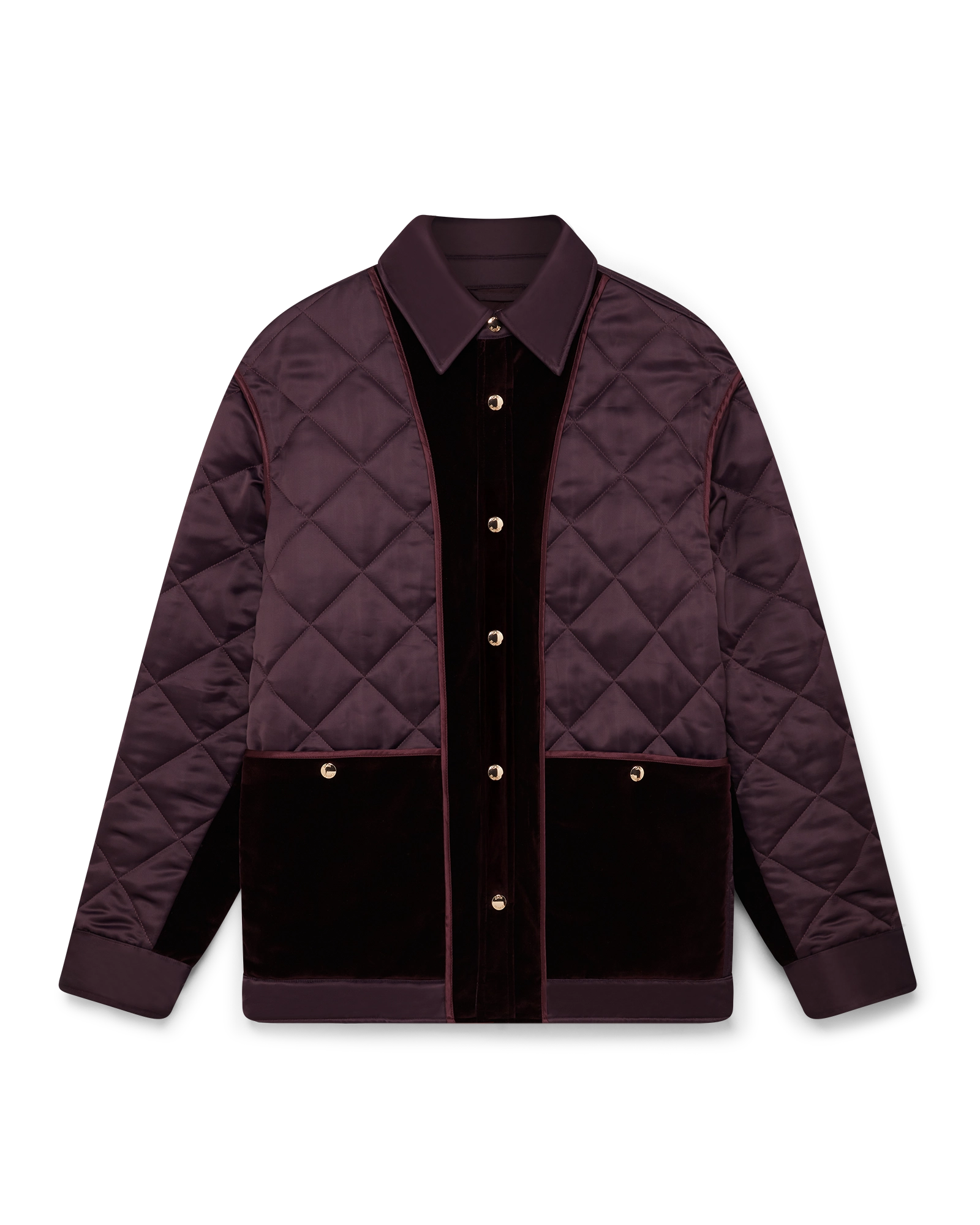 Satin Quilted Jacket