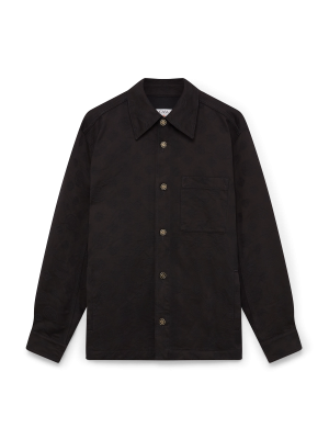 Denim Monogram Overshirt