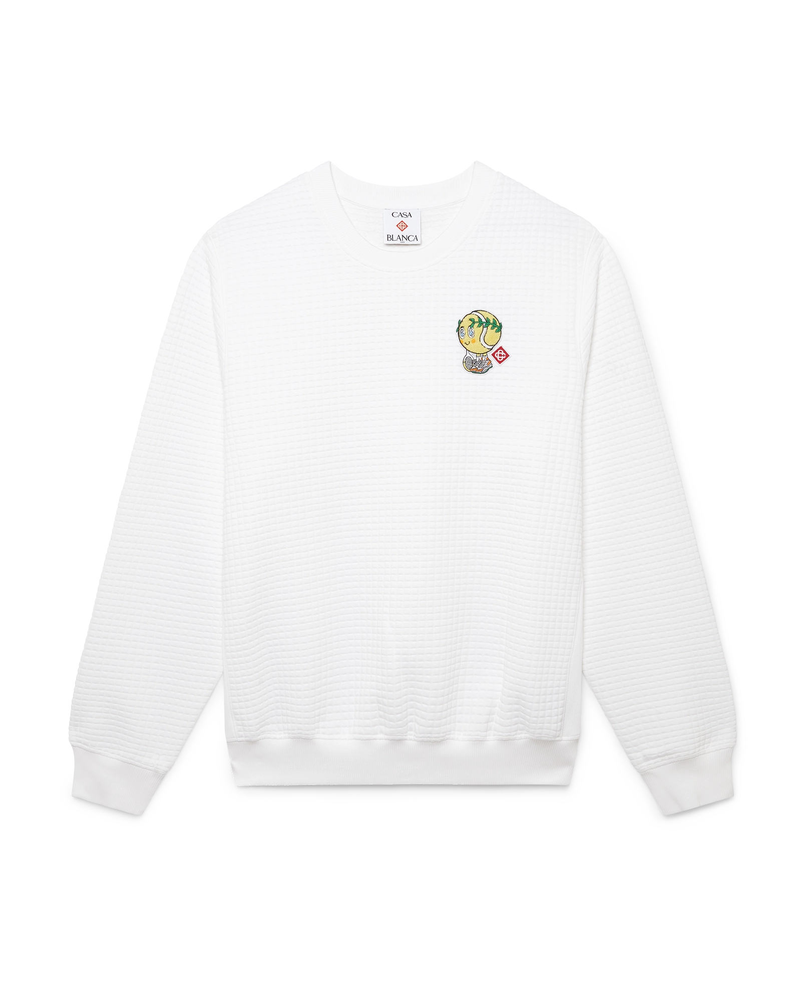 Tennis Mascot Quilted Sweatshirt