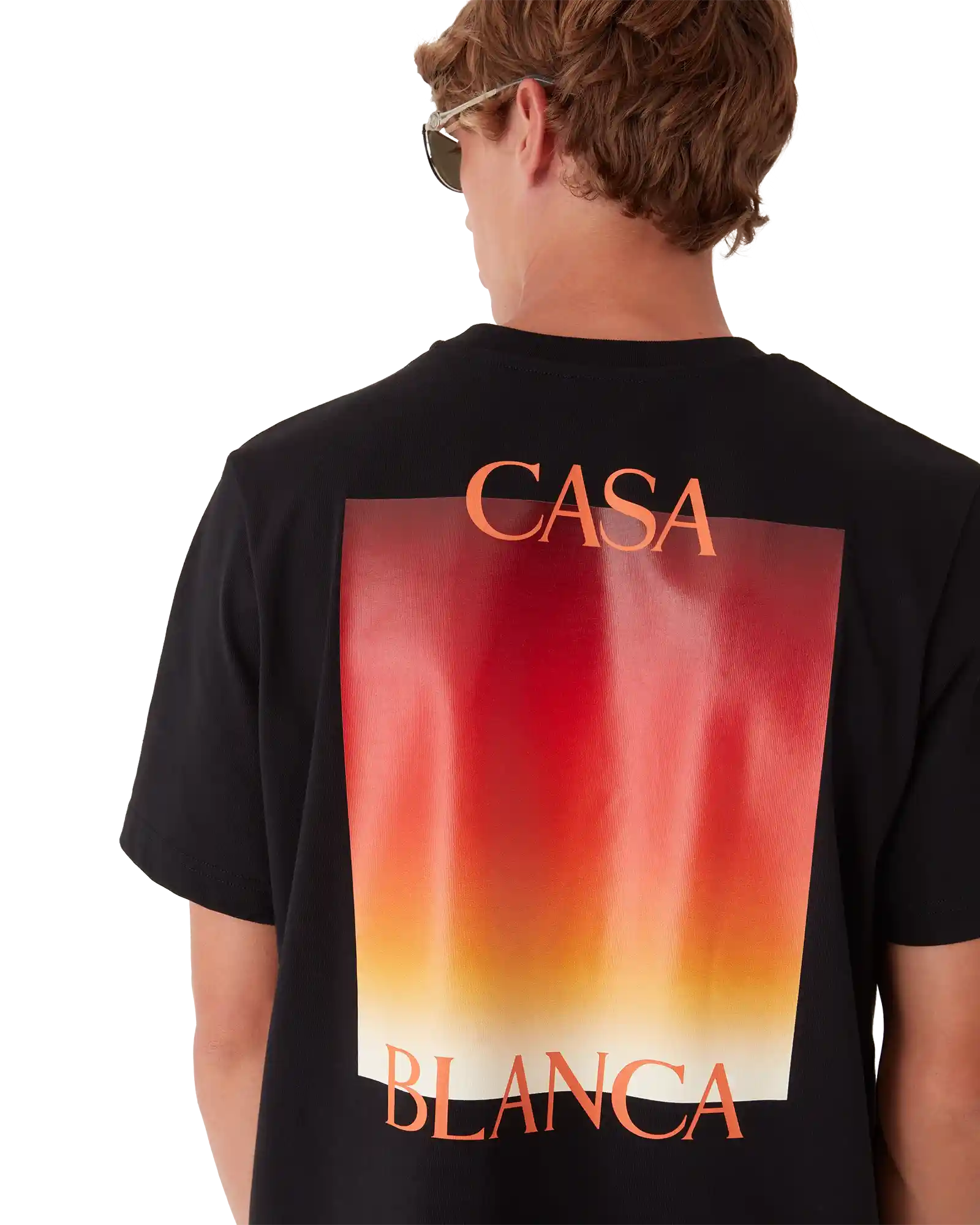 Gradient Square Short Sleeve T-Shirt - 图片 5