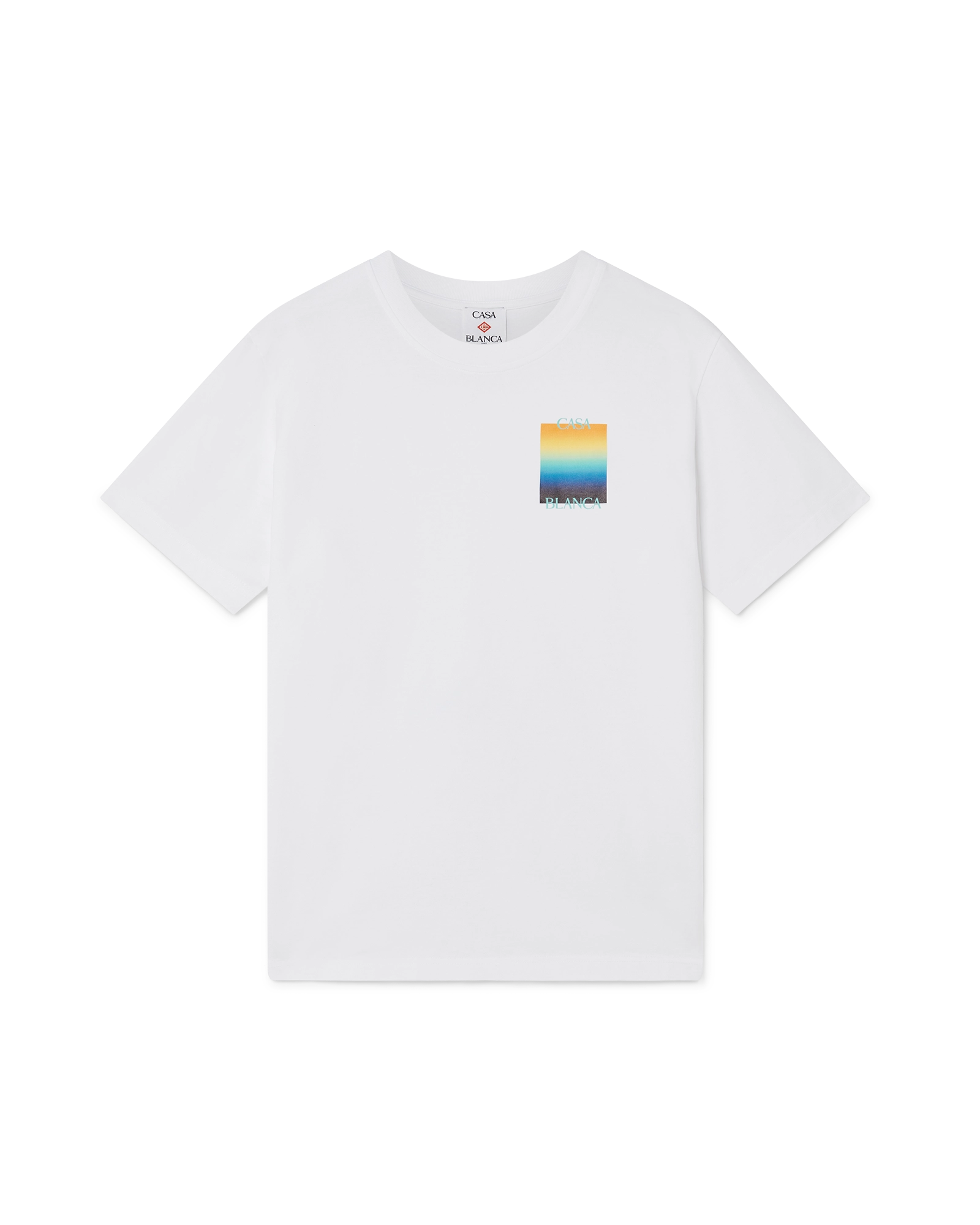 Gradient Square Short Sleeve T-Shirt - 图片 6
