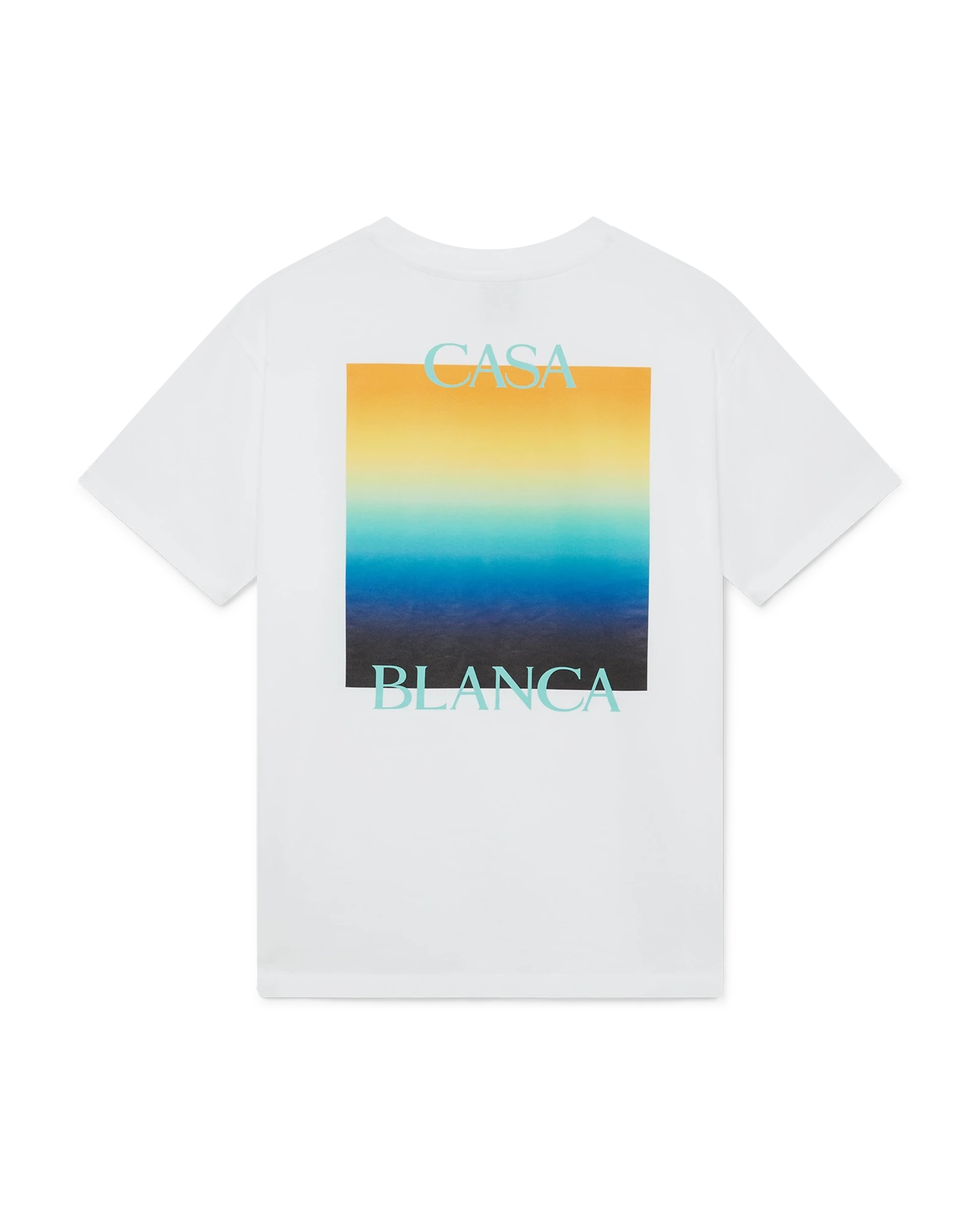 Gradient Square Short Sleeve T-Shirt
