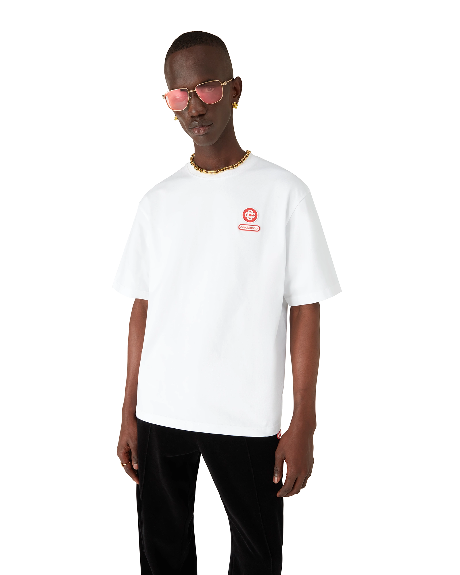 Logo Patch Short Sleeve T-Shirt - 图片 2