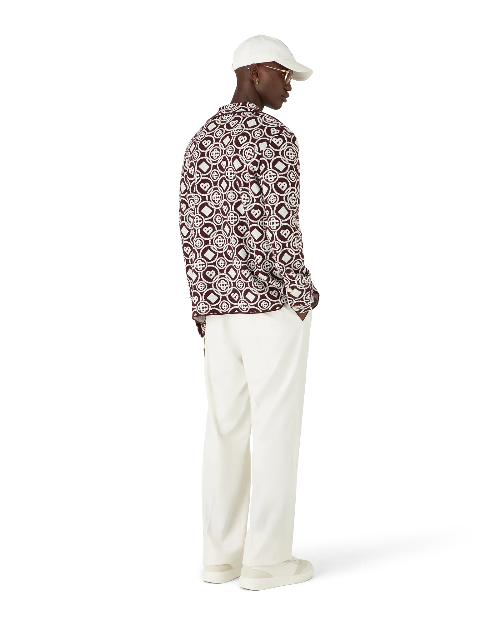 Monogram Cotton Knit Shirt - 图片 5