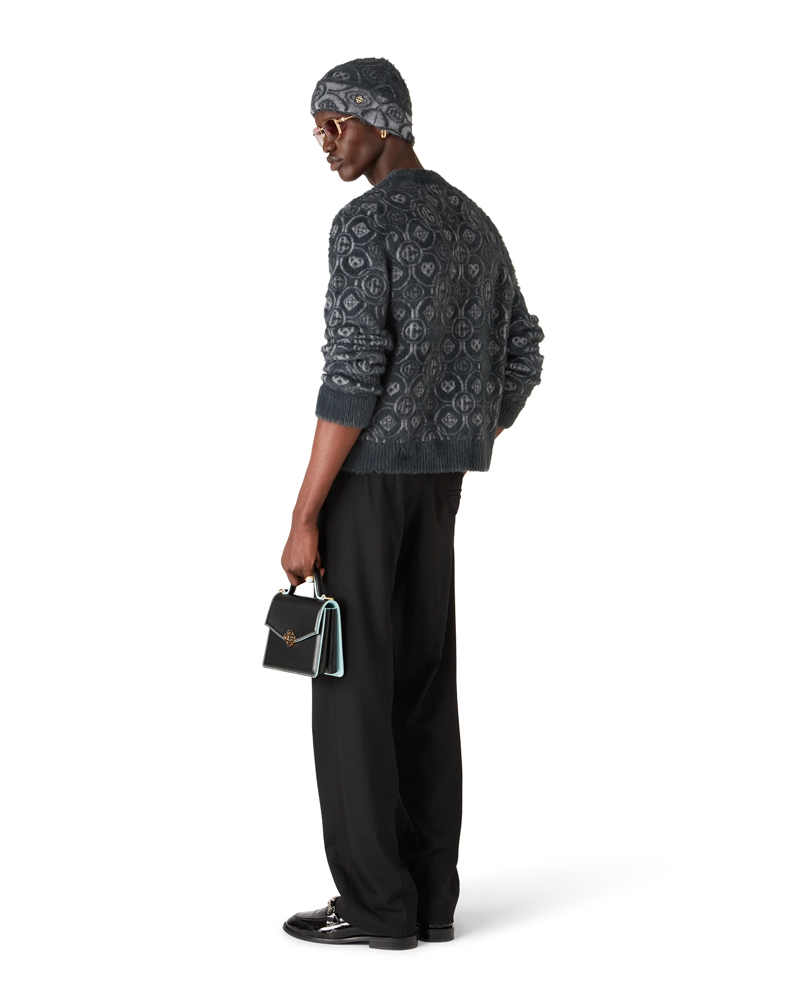 Fluffy Monogram Jumper - 图片 3