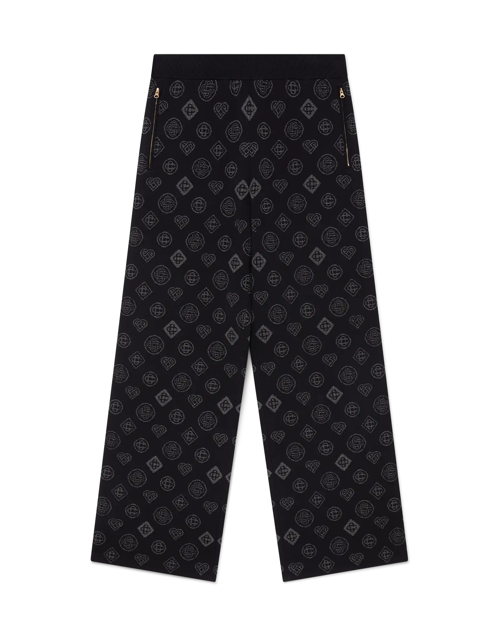Monogram Jacquard Trousers