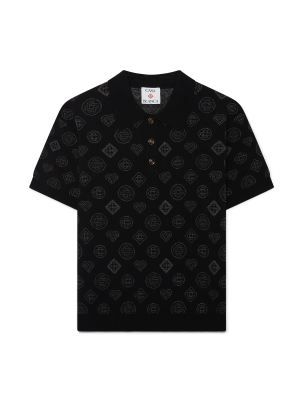 Monogram Jacquard Polo