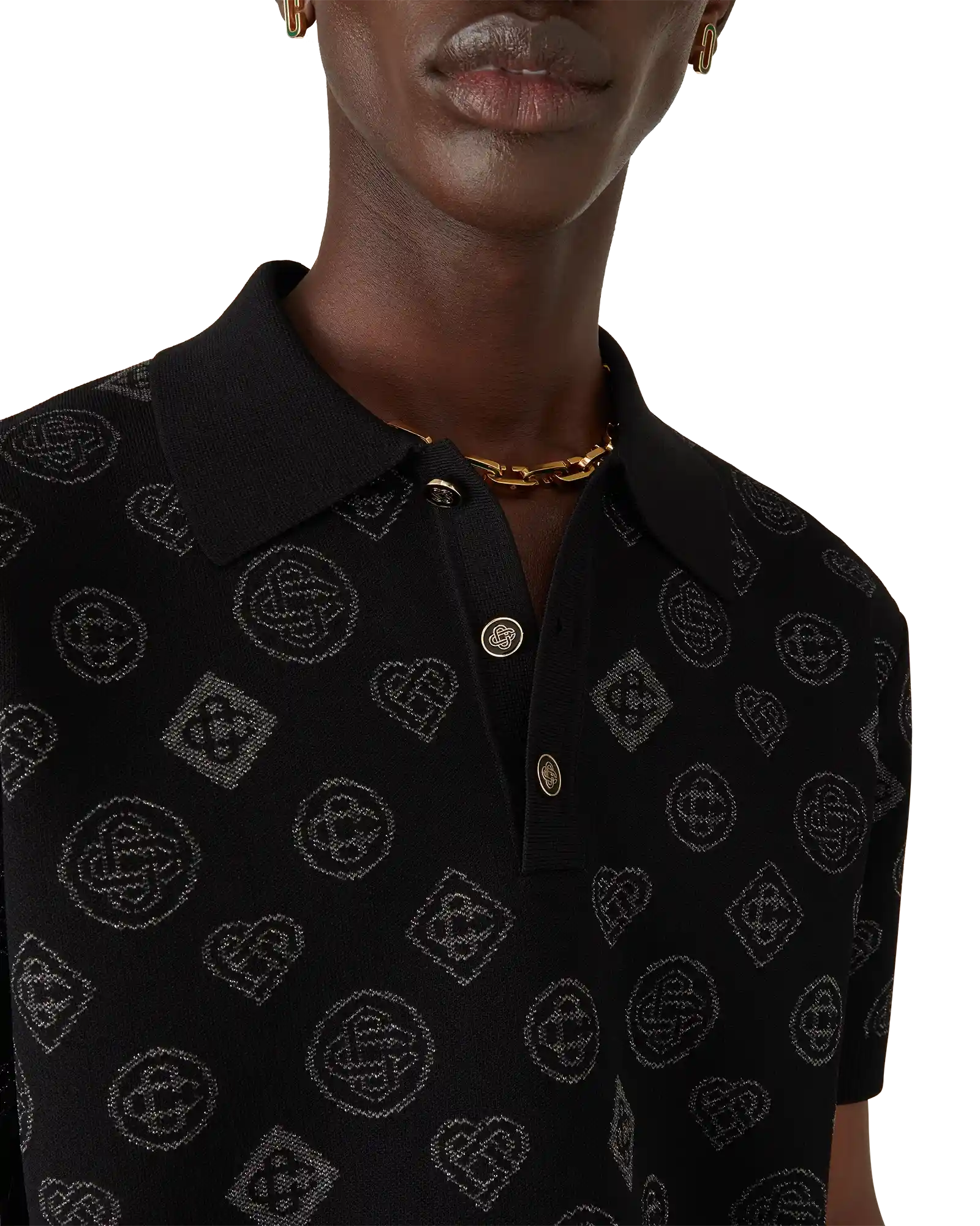 Monogram Jacquard Polo - 图片 5