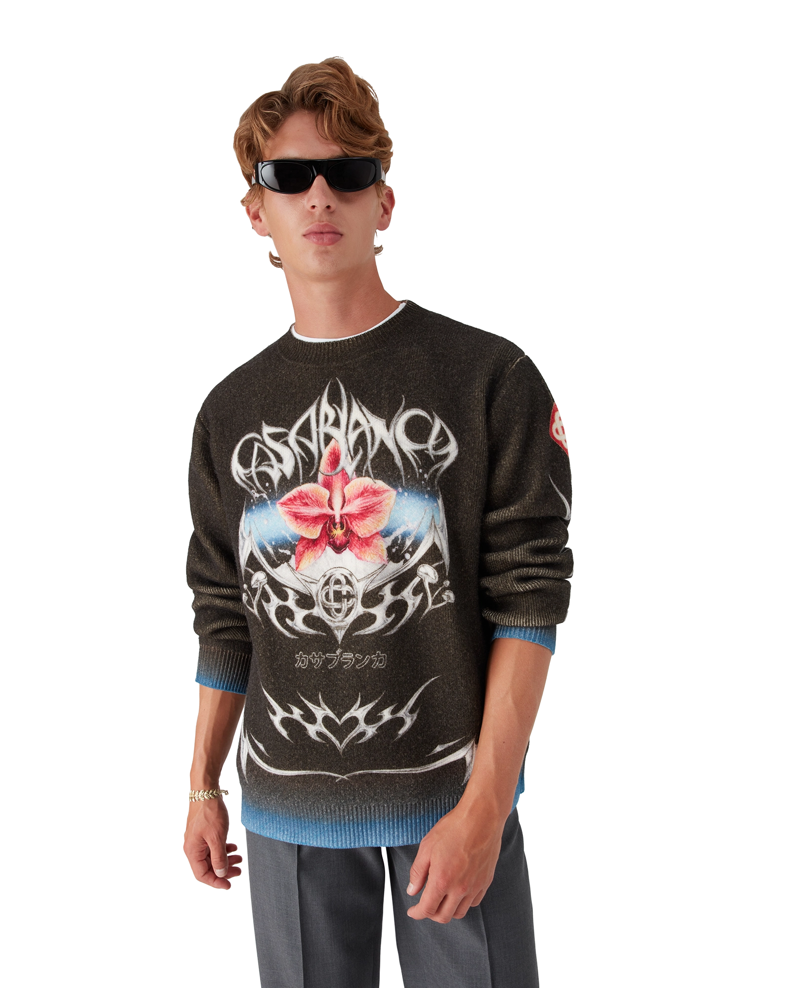 Blades Cashmere Blend Jumper - 图片 2