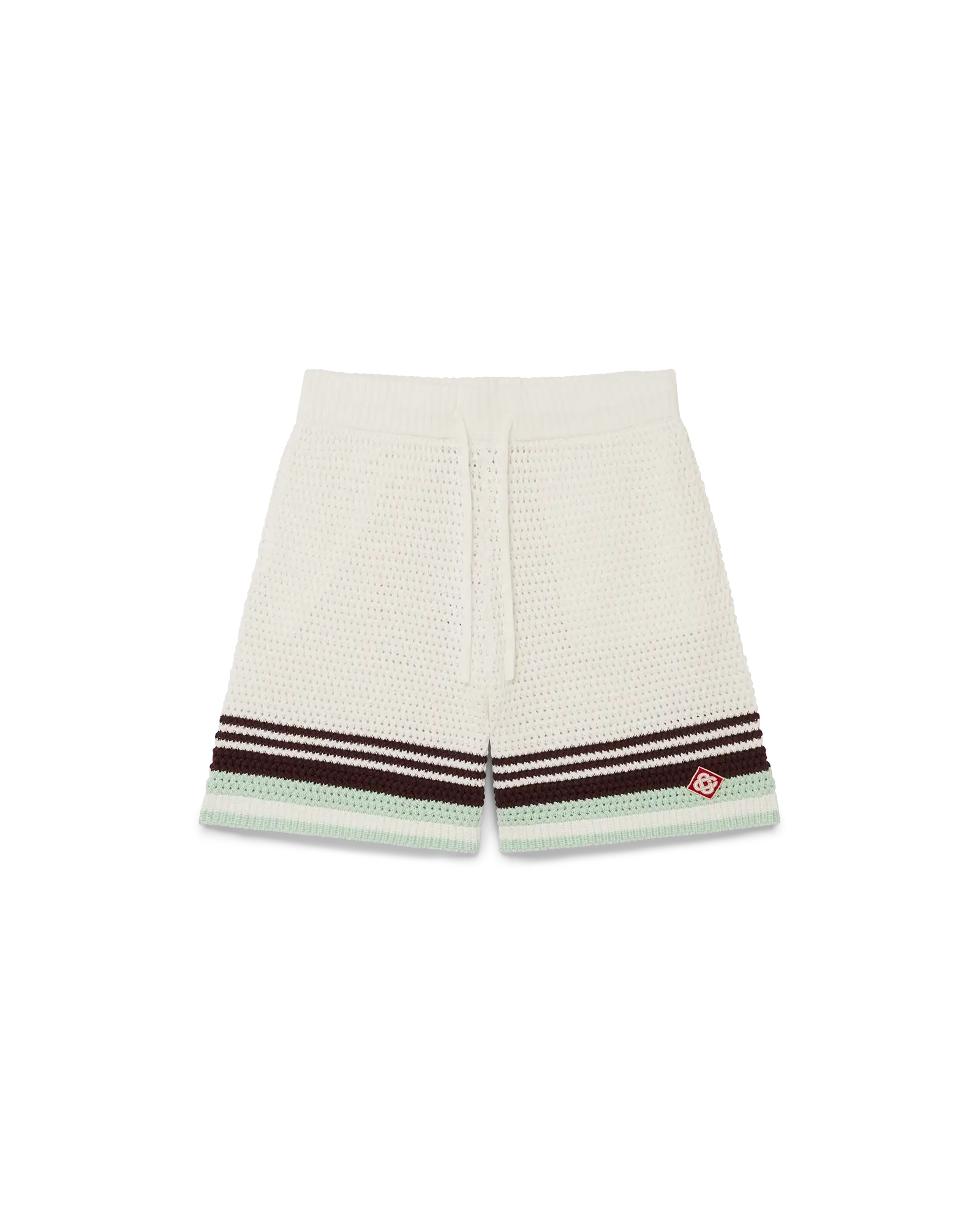 Tennis Cotton Crochet Shorts