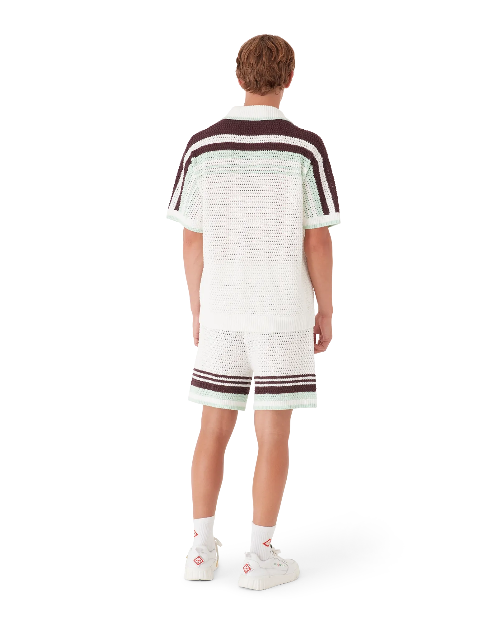 Tennis Cotton Crochet Shorts - 图片 3