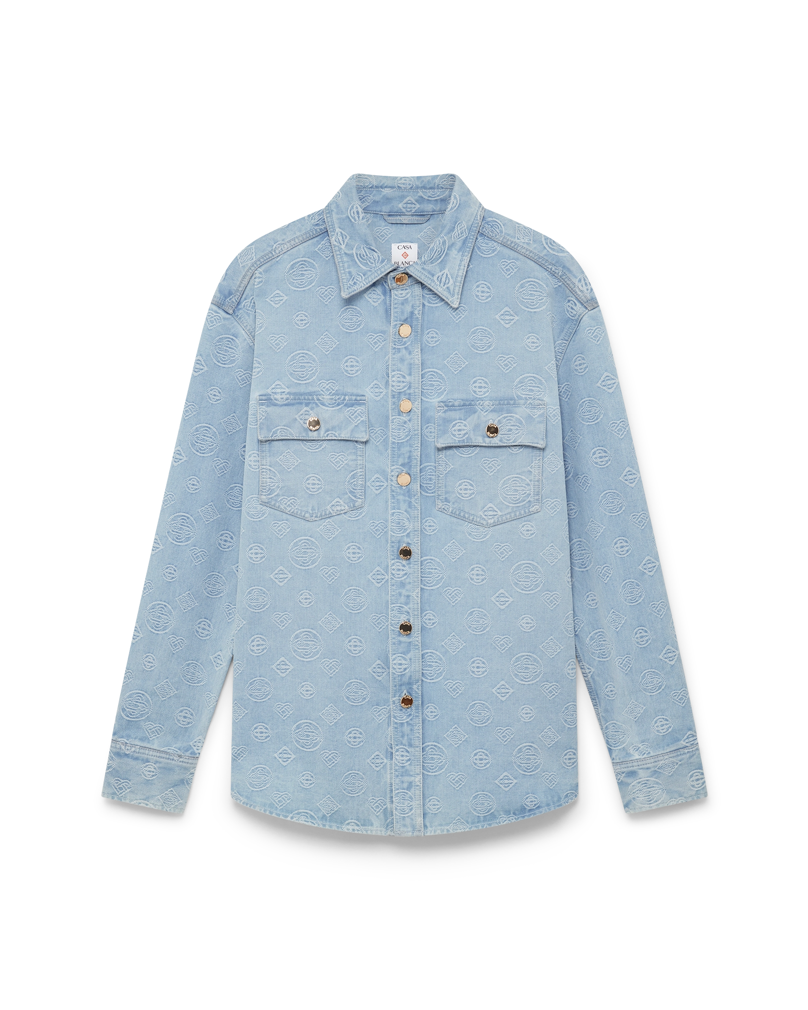 Denim Monogram Shirt