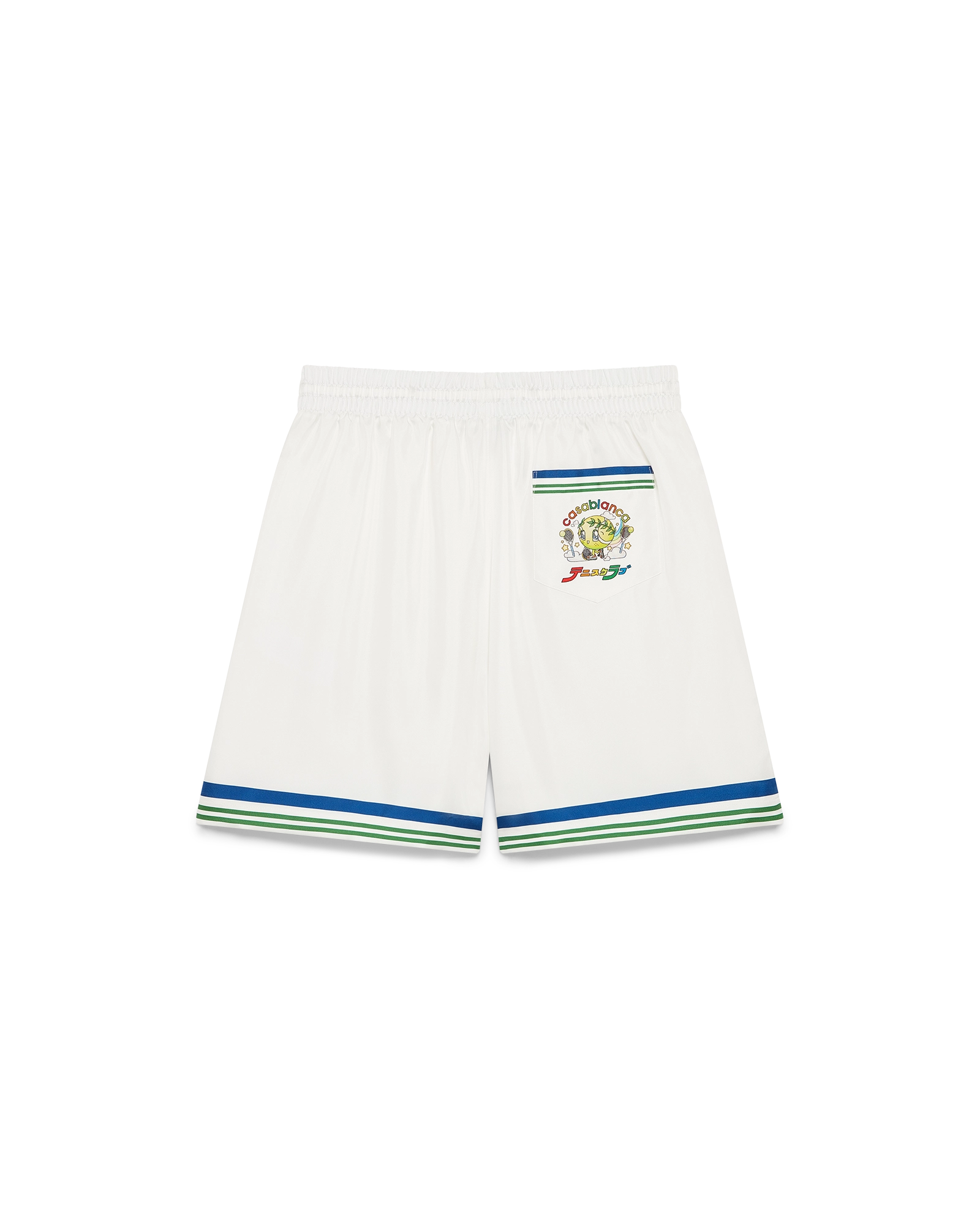 Tennis Club Icon Silk Twill Shorts