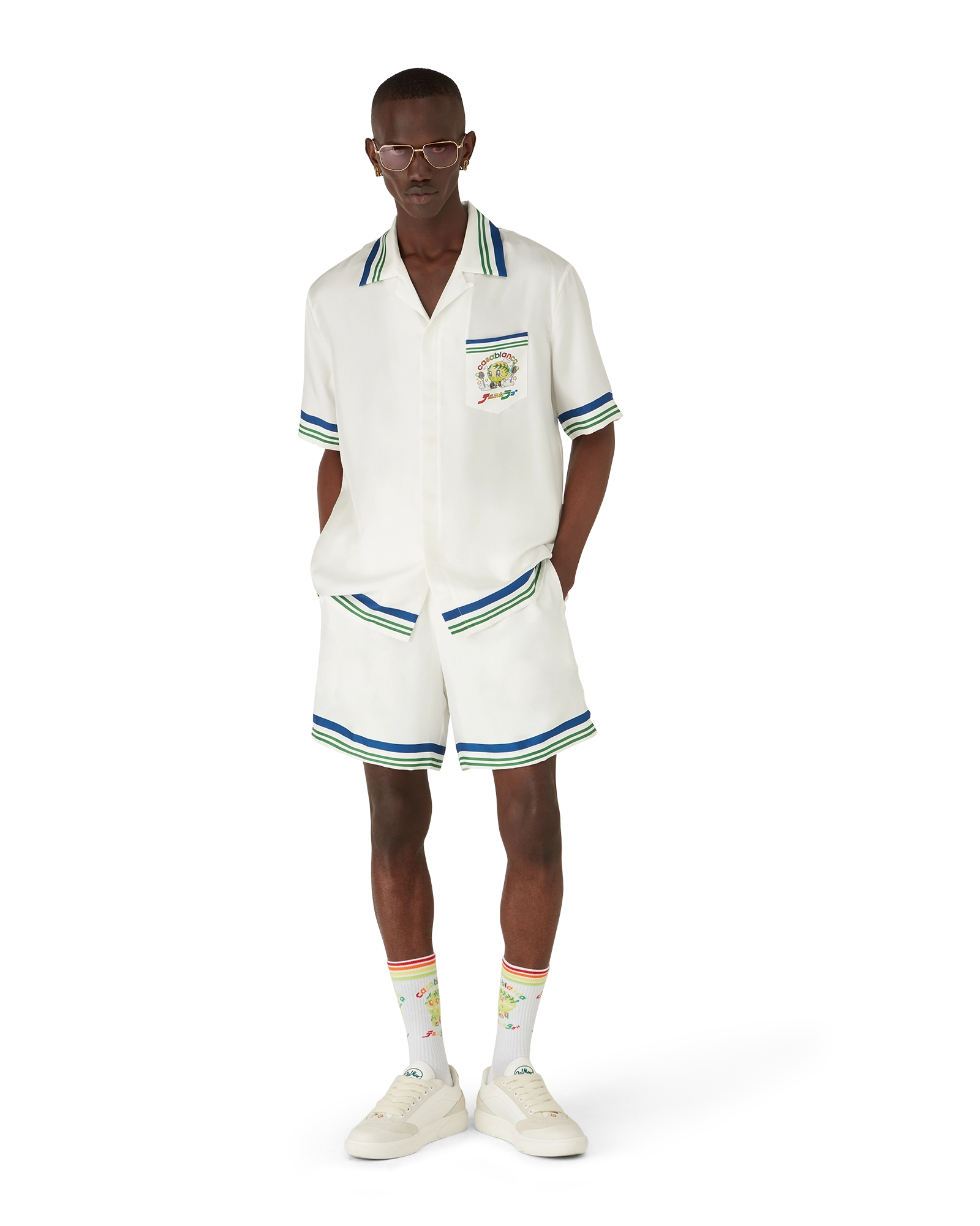 Tennis Club Icon Silk Twill Shorts - 图片 4