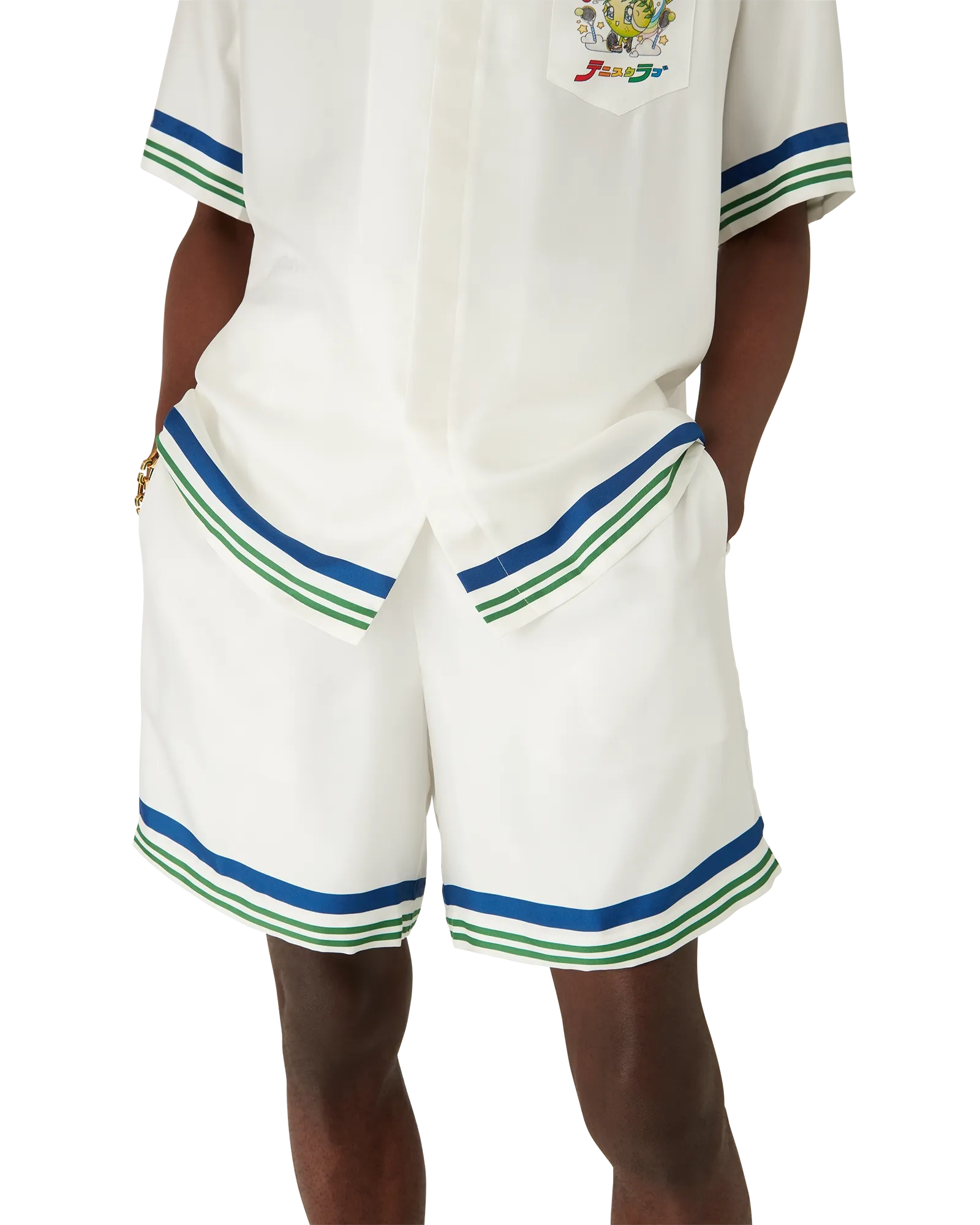 Tennis Club Icon Silk Twill Shorts - 图片 2