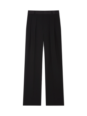 Wool Tailoring Pleated Trousers