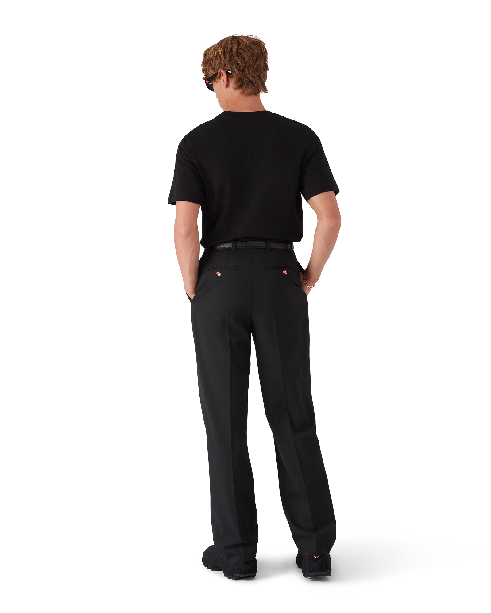 Wool Tailoring Pleated Trousers - 图片 3