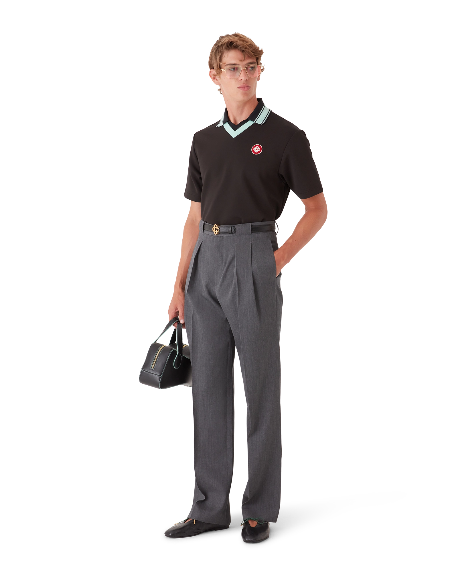 Wool Tailoring Belt Loop Trousers - 图片 3