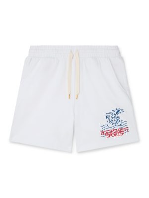 Equipement Sportif Embroidered Jersey Shorts