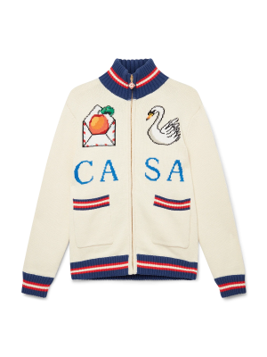 Casa Swan Zip Up Jacket
