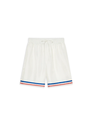 Casablanca Par Avion Silk Shorts