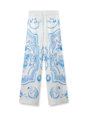 Plat A Dessert Silk Trousers