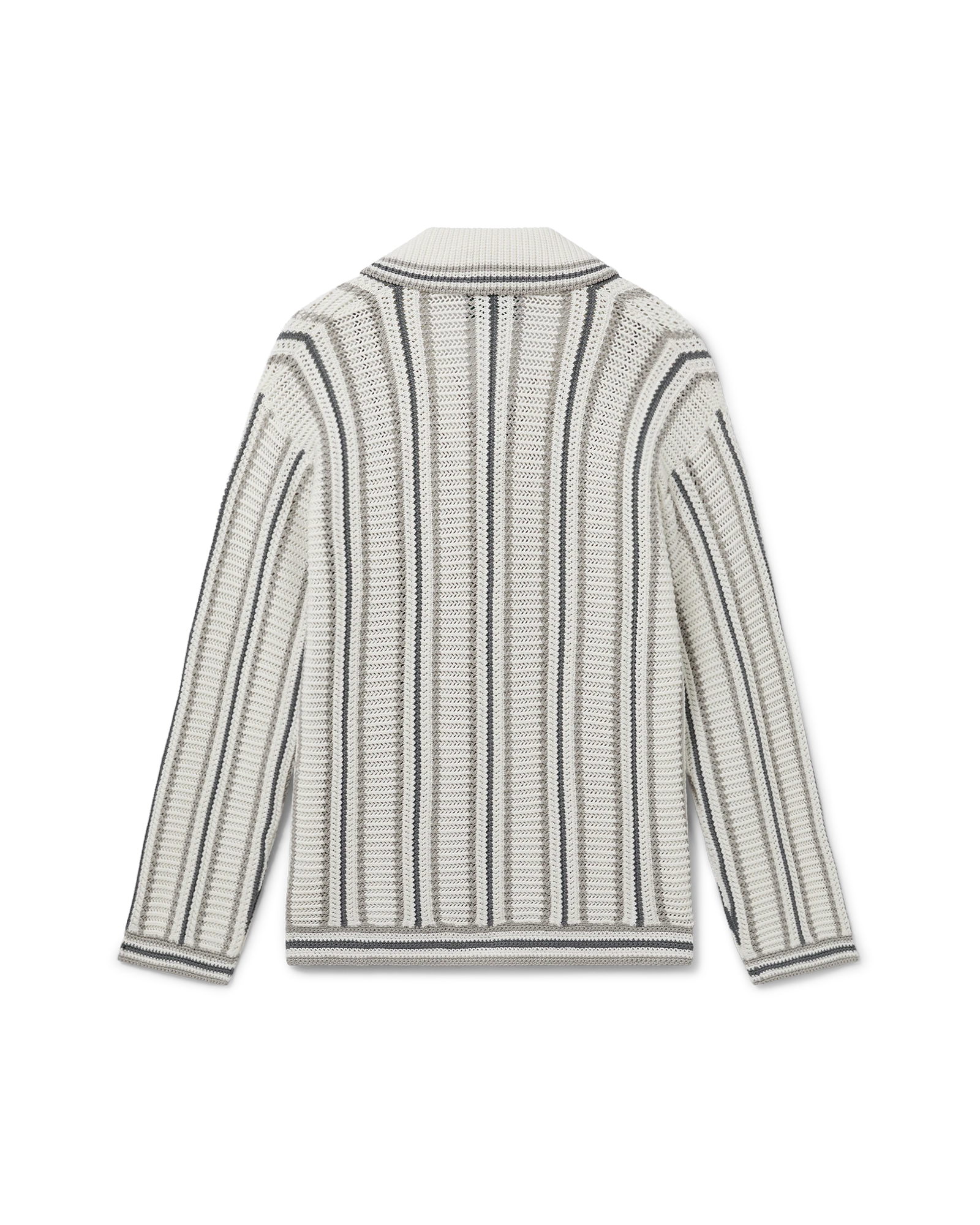 Crochet Long Sleeve Shirt - 图片 2