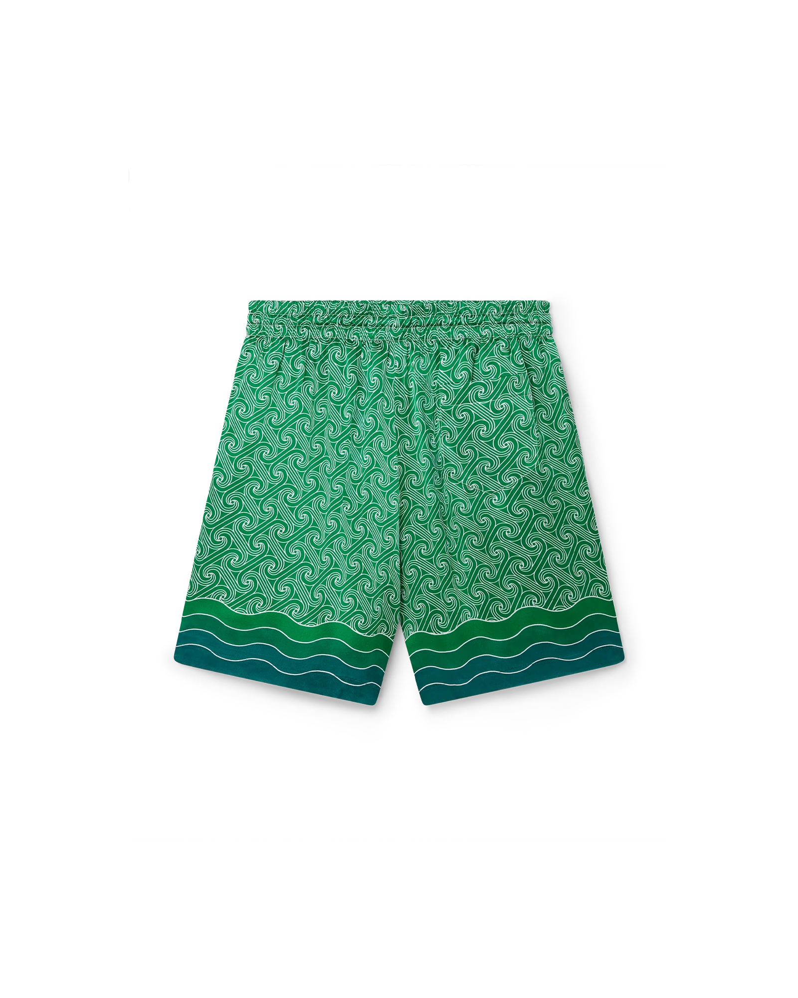 Column Monogram Silk Shorts - 图片 2