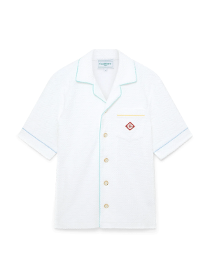 Monogram Short Sleeve Towelling Shirt