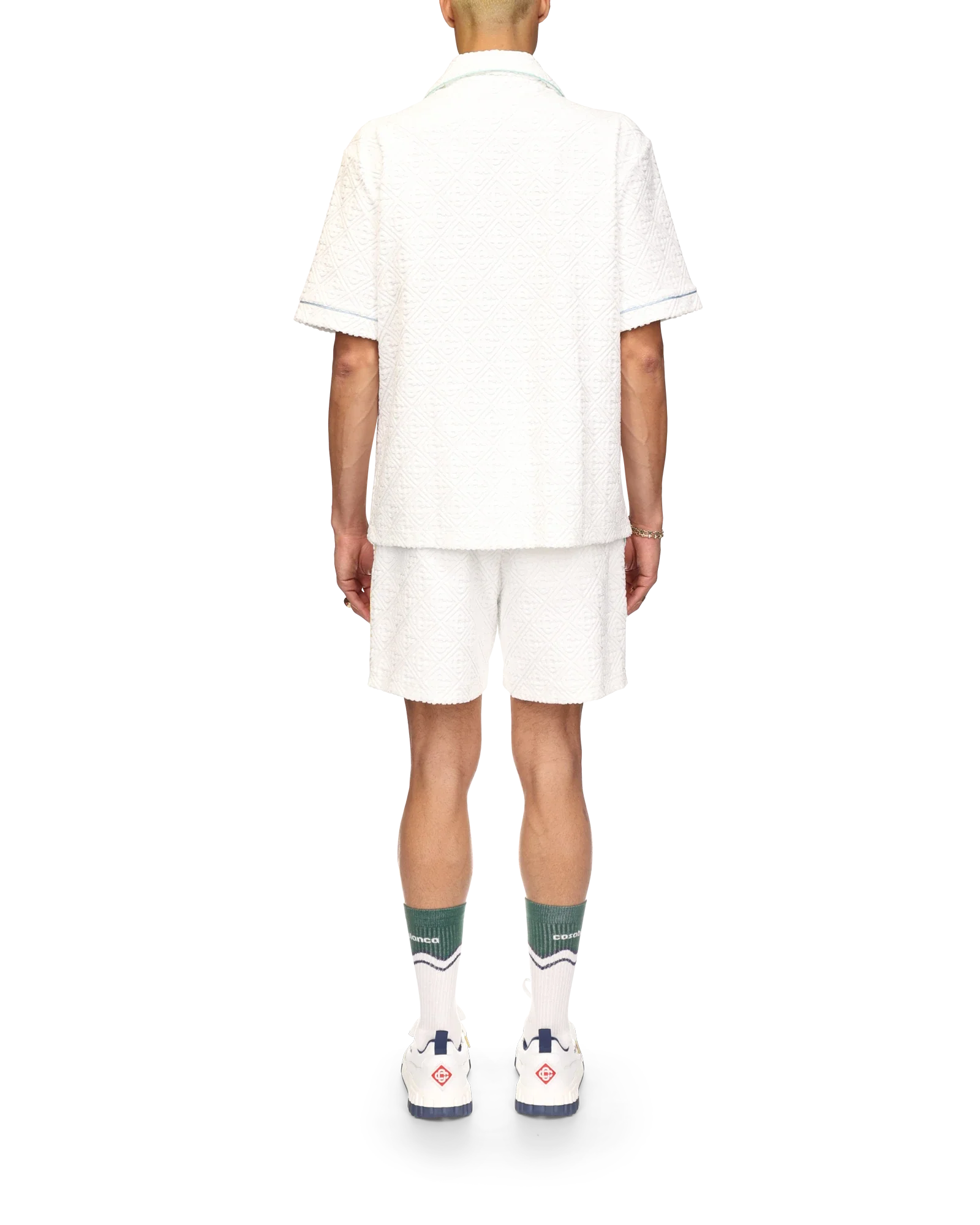 Monogram Short Sleeve Towelling Shirt - 图片 4