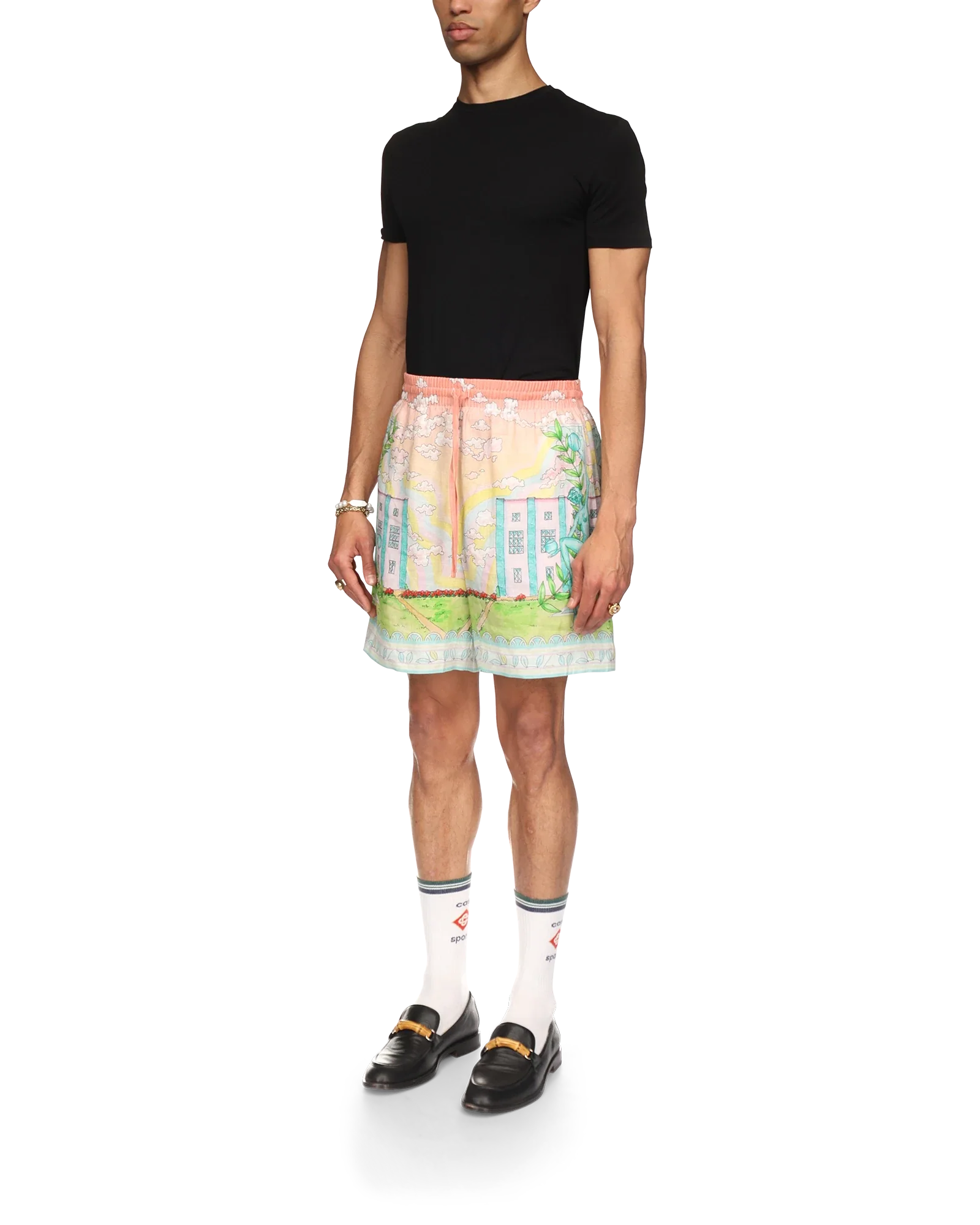 Vase Linen Shorts - 图片 3