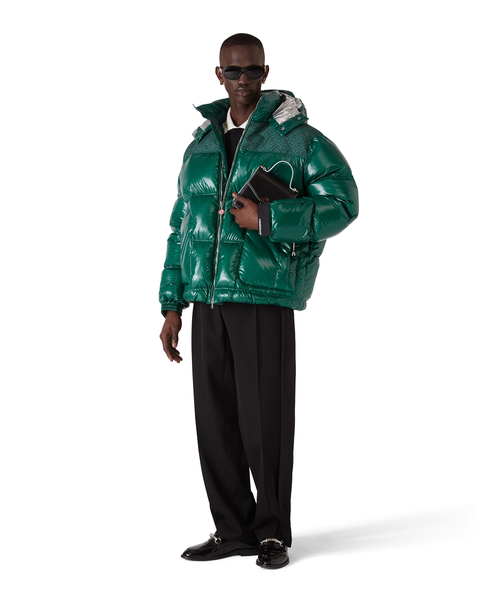 Nylon Puffer Jacket - 图片 2