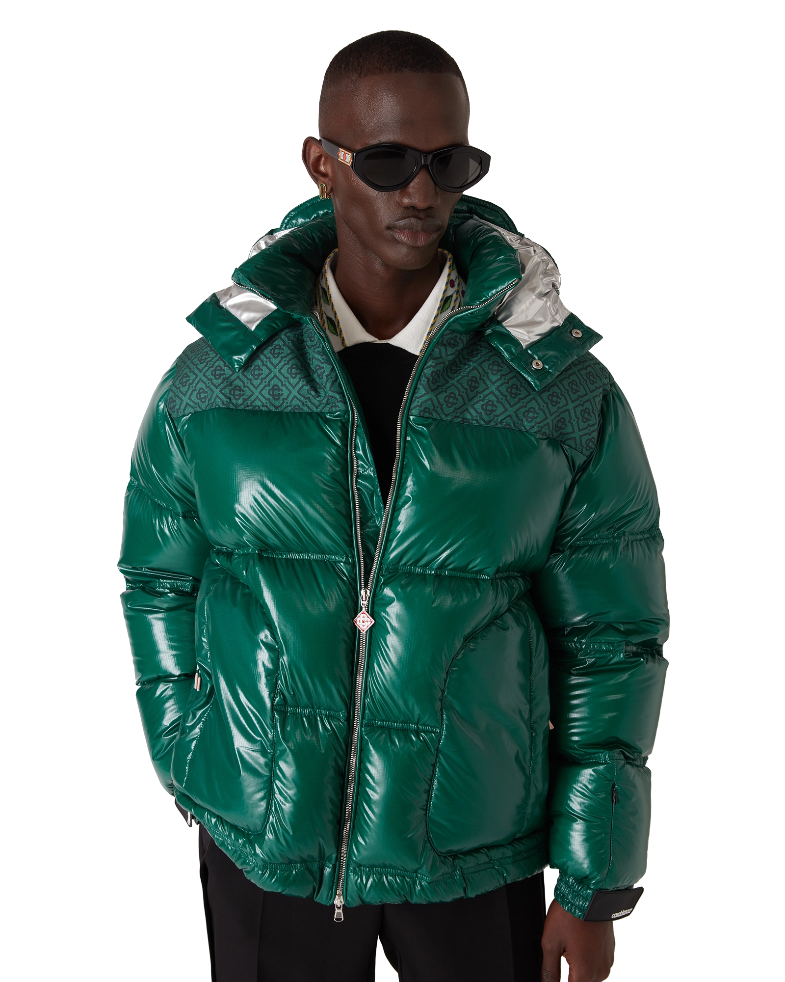 Nylon Puffer Jacket - 图片 4